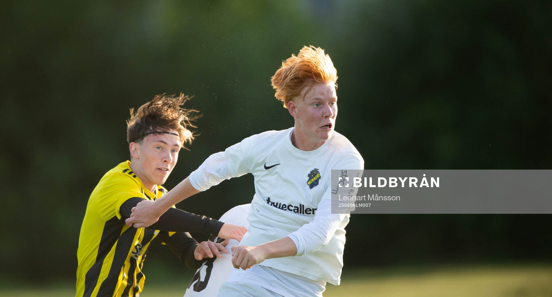 i matchens mellan IFK Hässleholm och AIK (U19) i