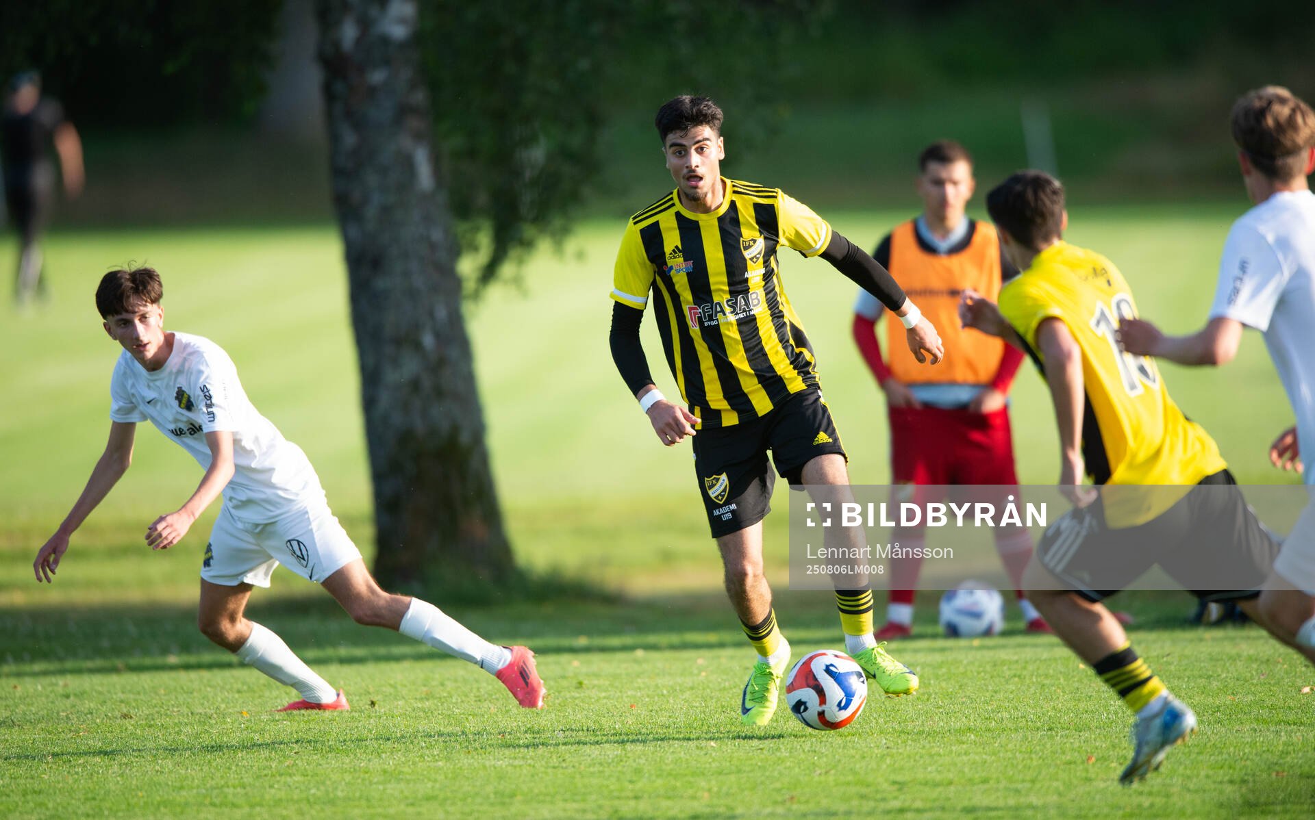 IFK Hässleholms Qusay Ahmad i matchens mellan IFK