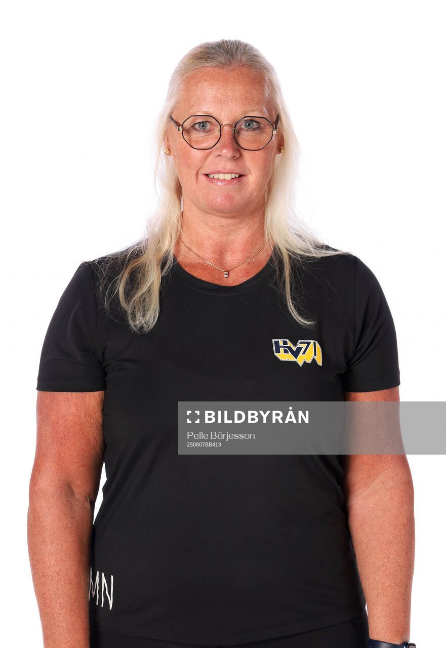 HV71s massör Maria Nilsson