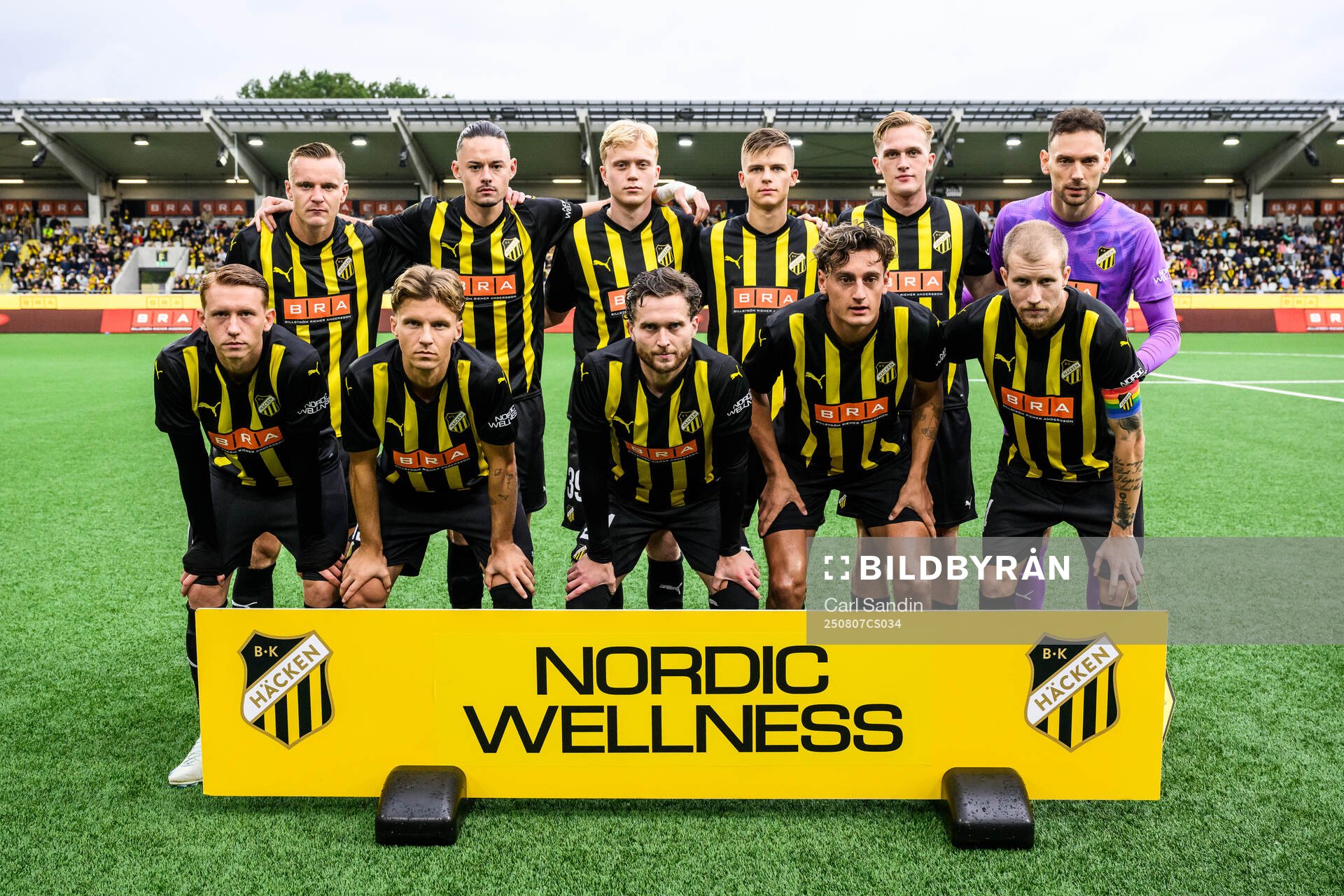 The starting eleven of Häcken