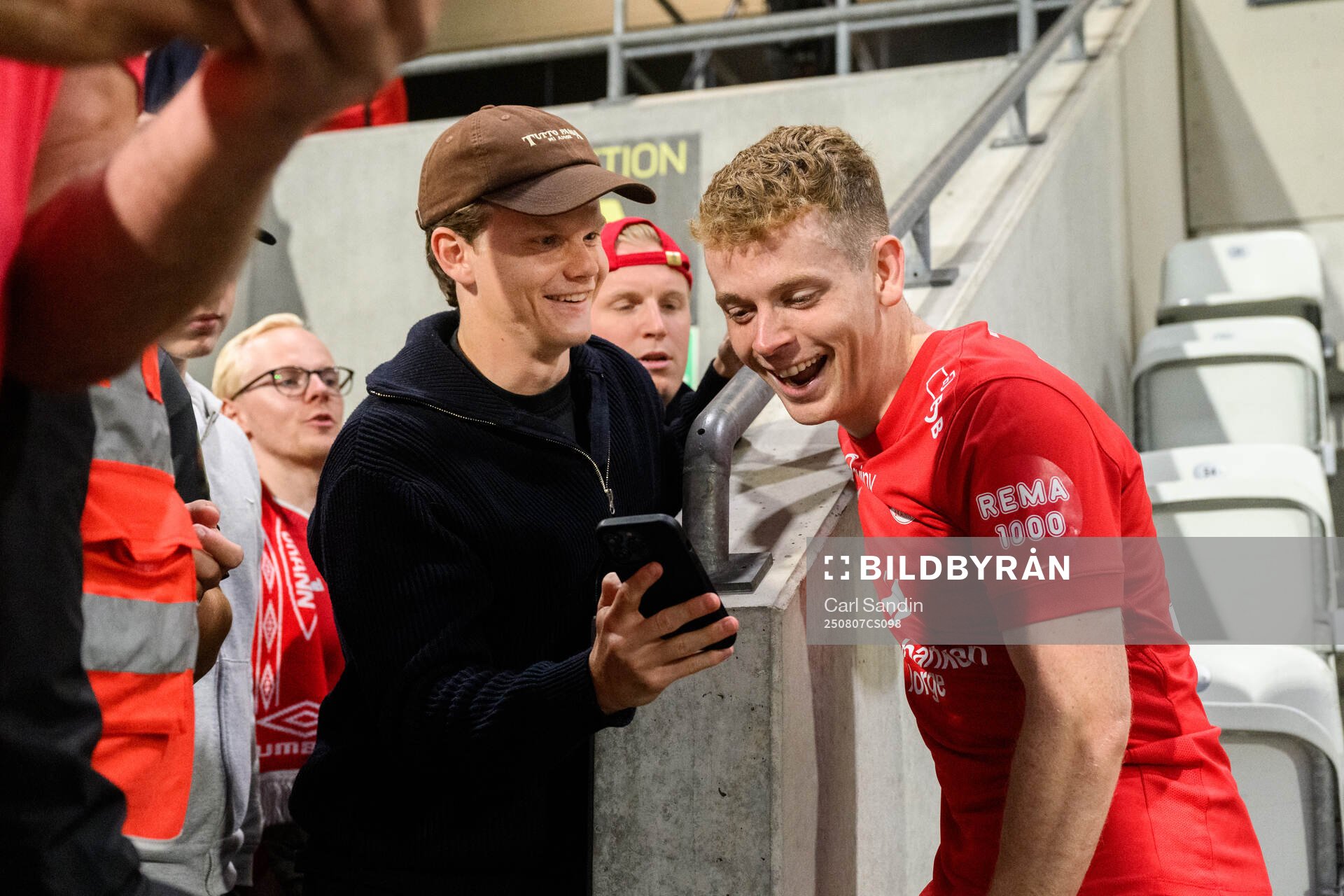 Kolbeinn Thordarson of IFK Göteborg and Saevar Atli