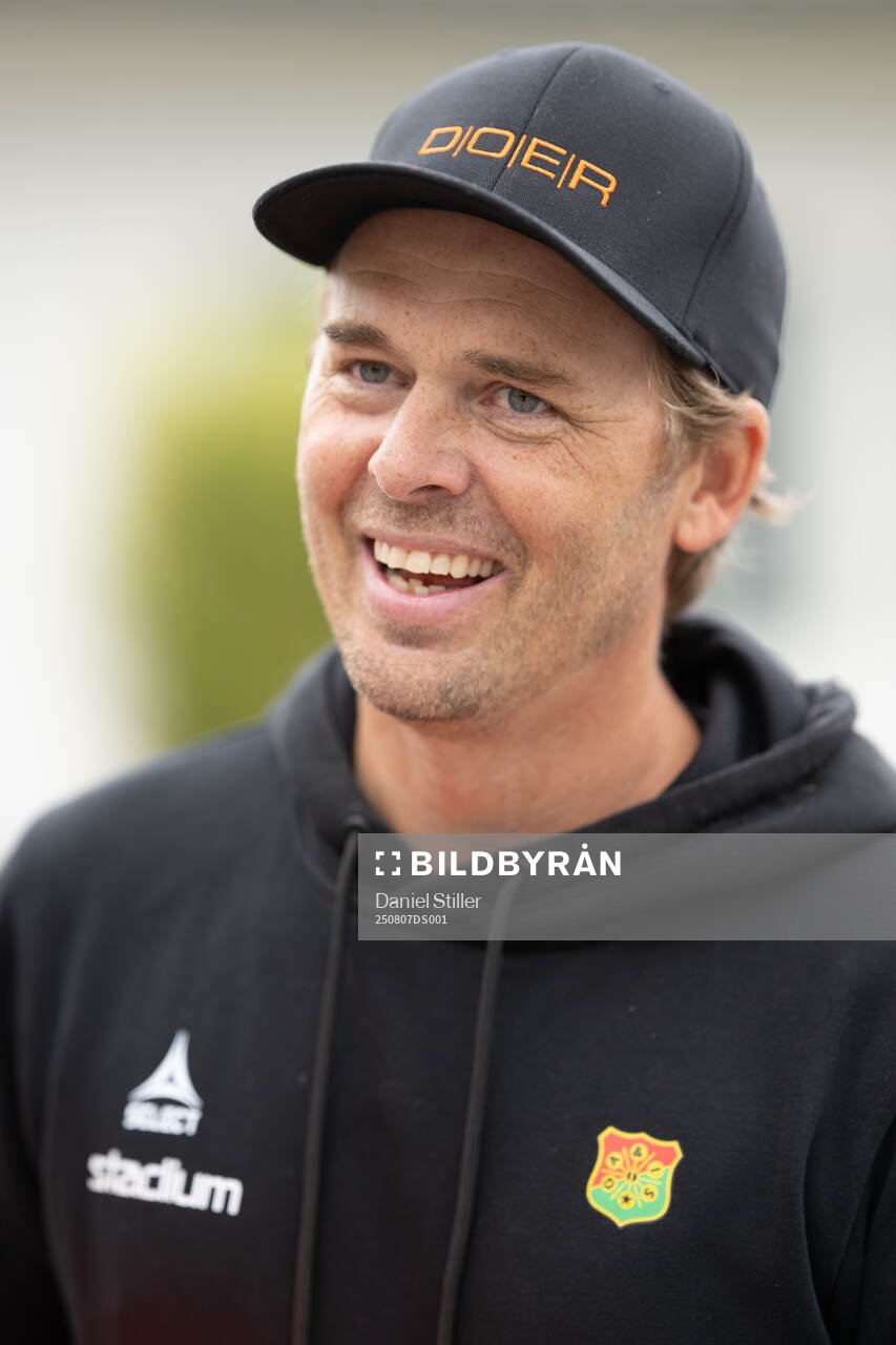 Gais tränare Fredrik Holmberg
