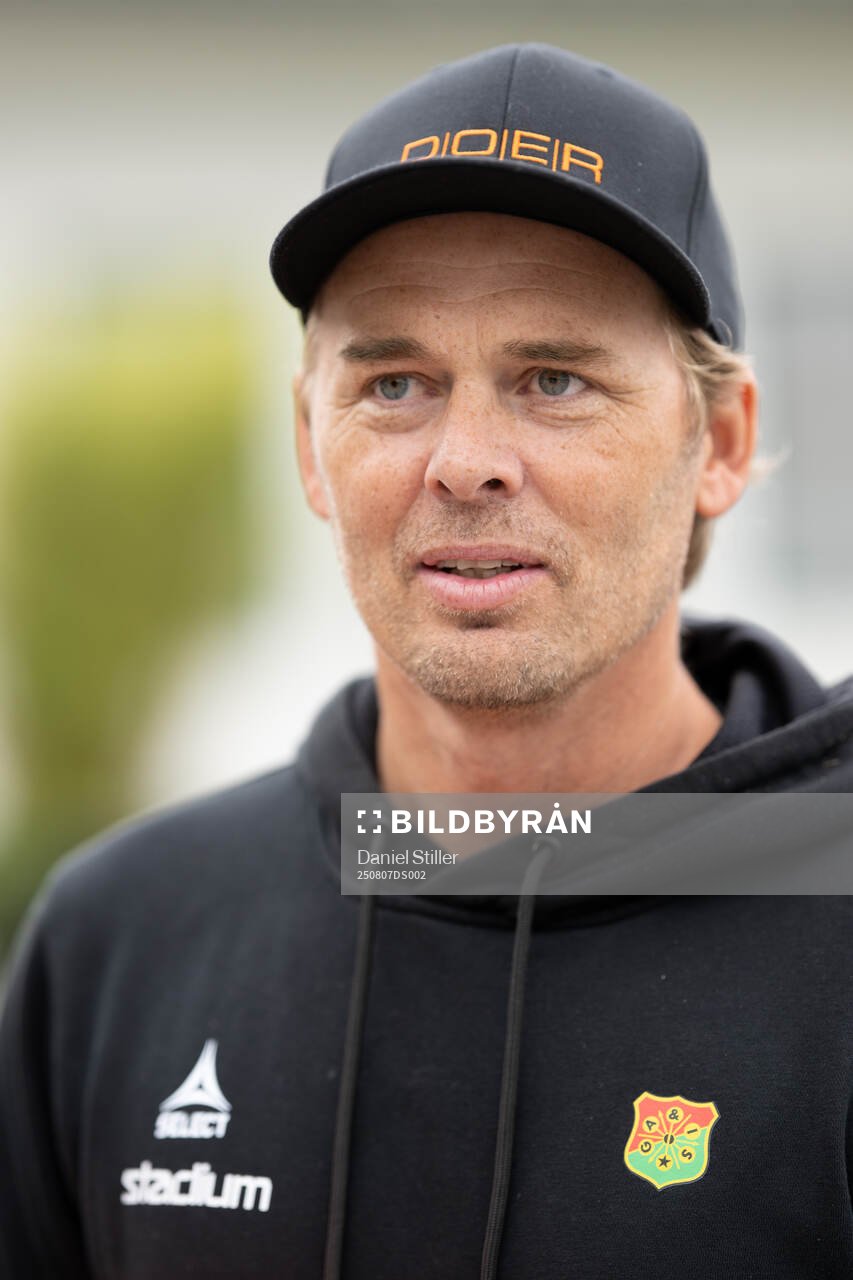 Gais tränare Fredrik Holmberg