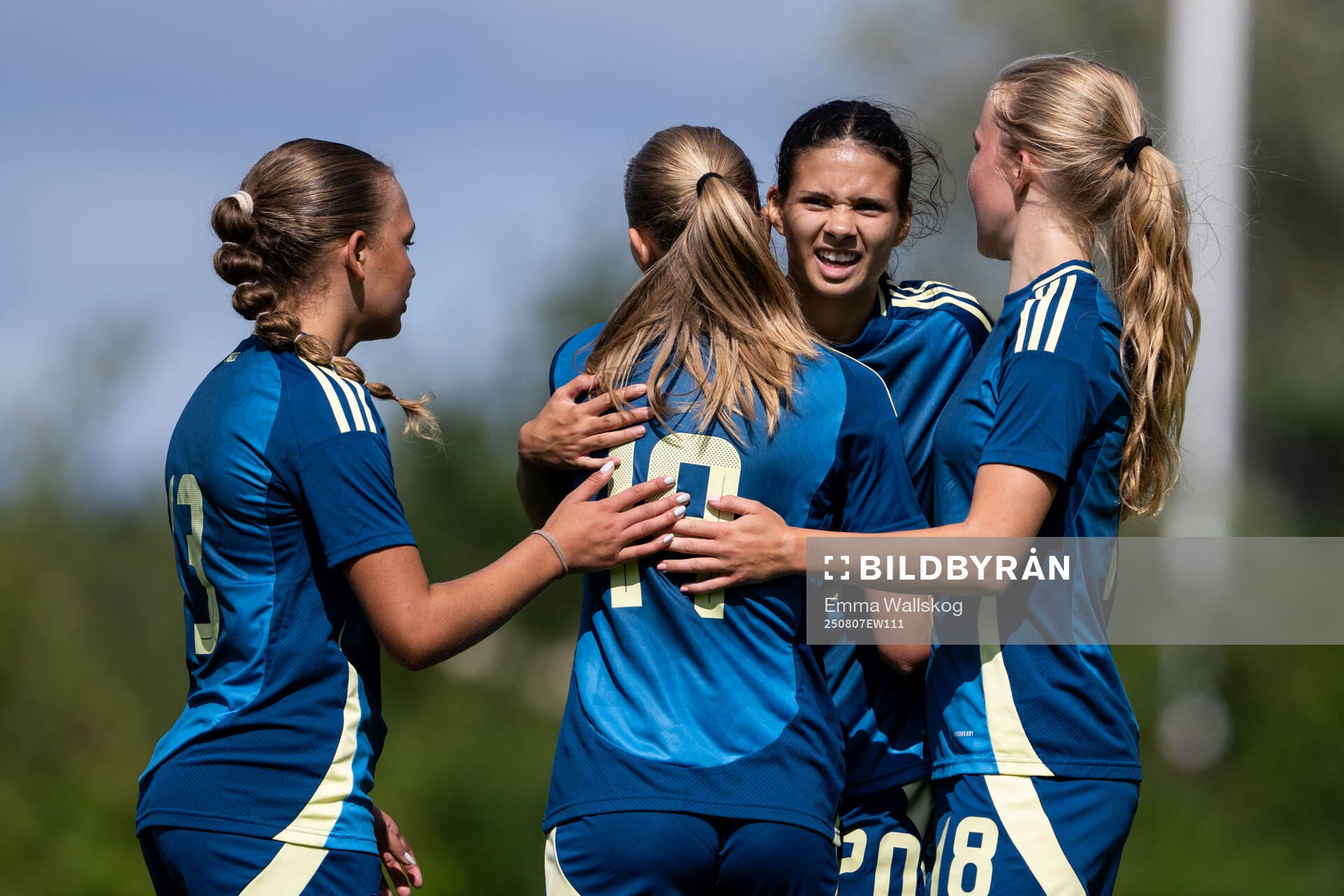 Tyra Strindholm, Elvira Wide, Maylin Lövgren Sarmiento och