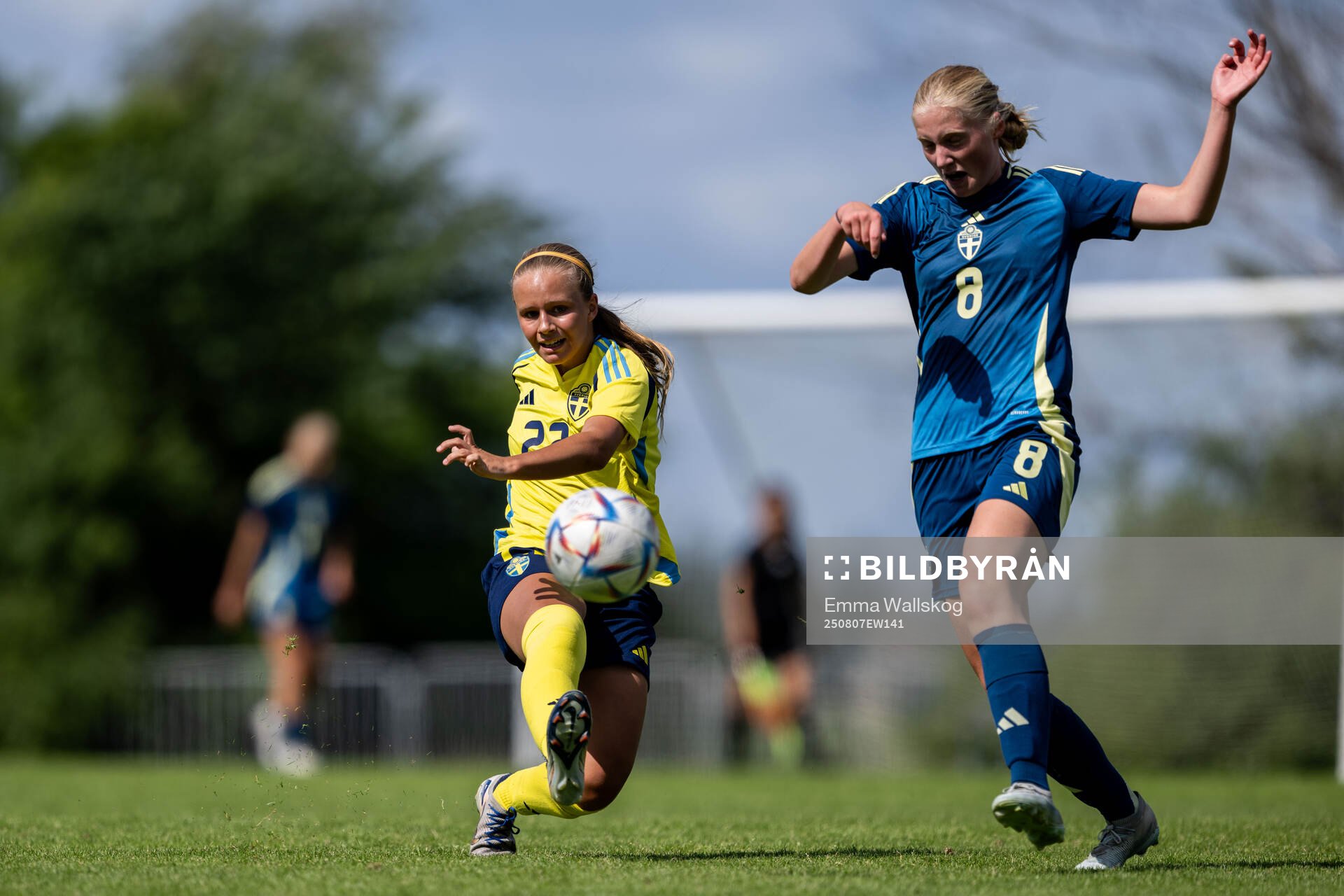 Hanna Holmkvist och Moa Egsonius