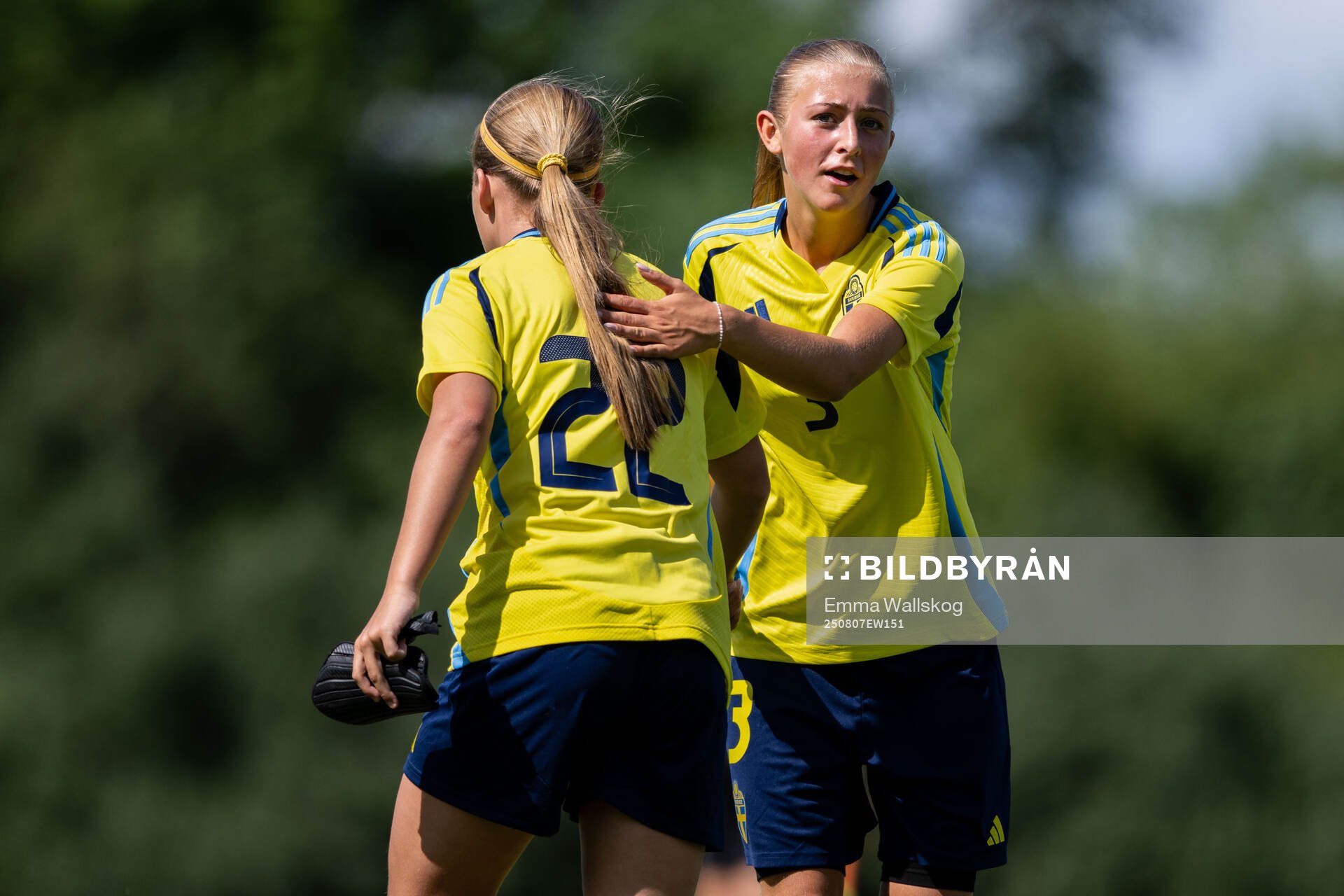 Hanna Holmkvist och Moa Dunegård