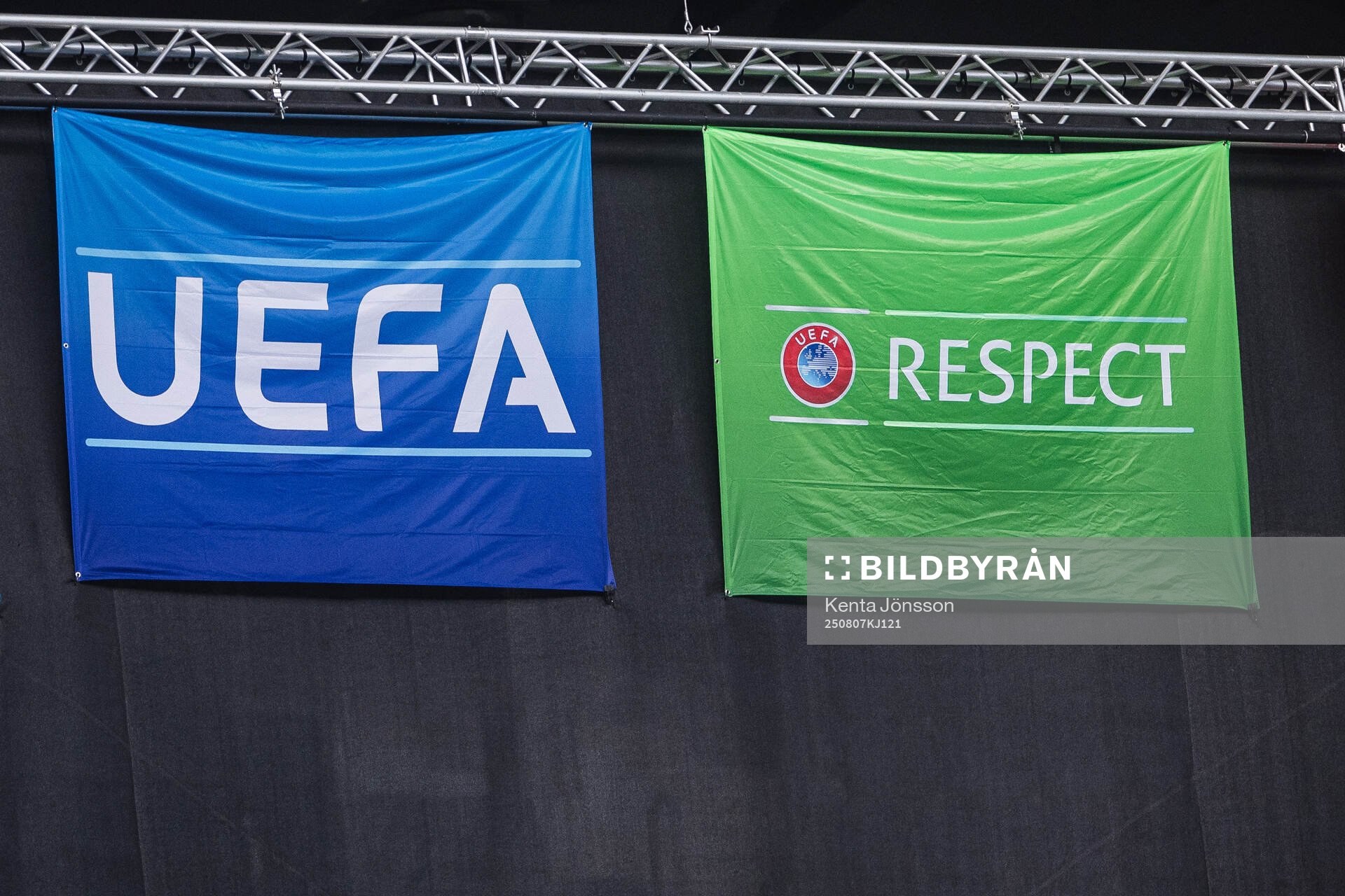 UEFA flags