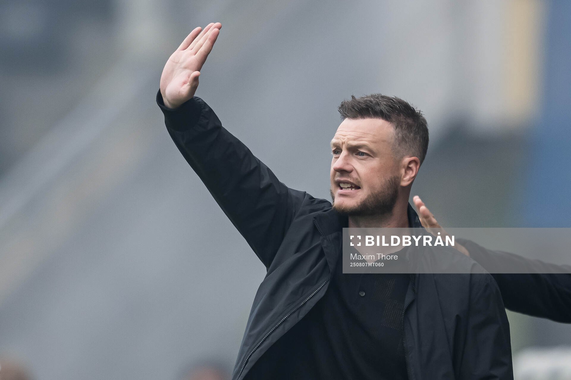 Coach Kim Hellberg of Hammarby