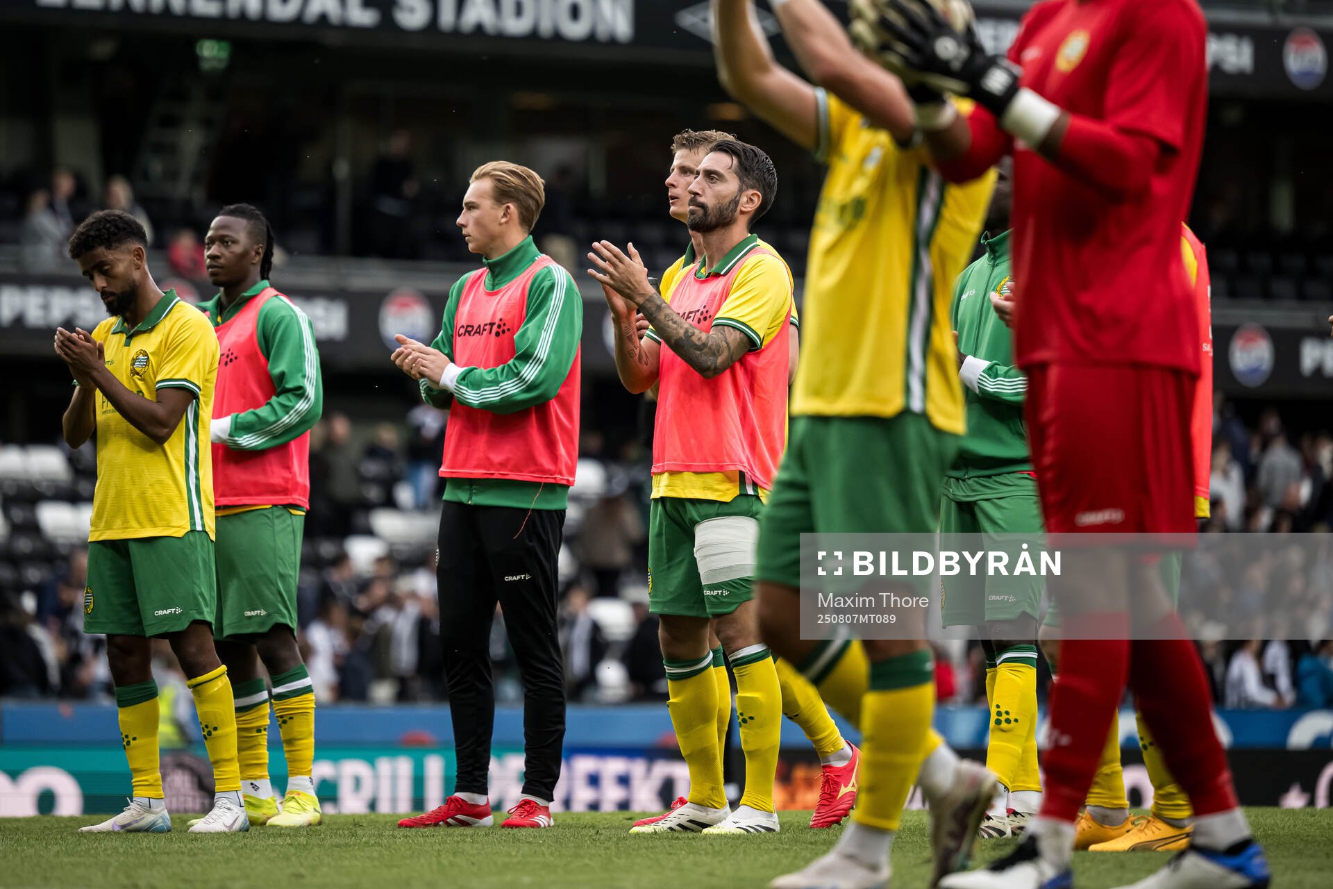 Nahir Besara of Hammarby looks dejected
