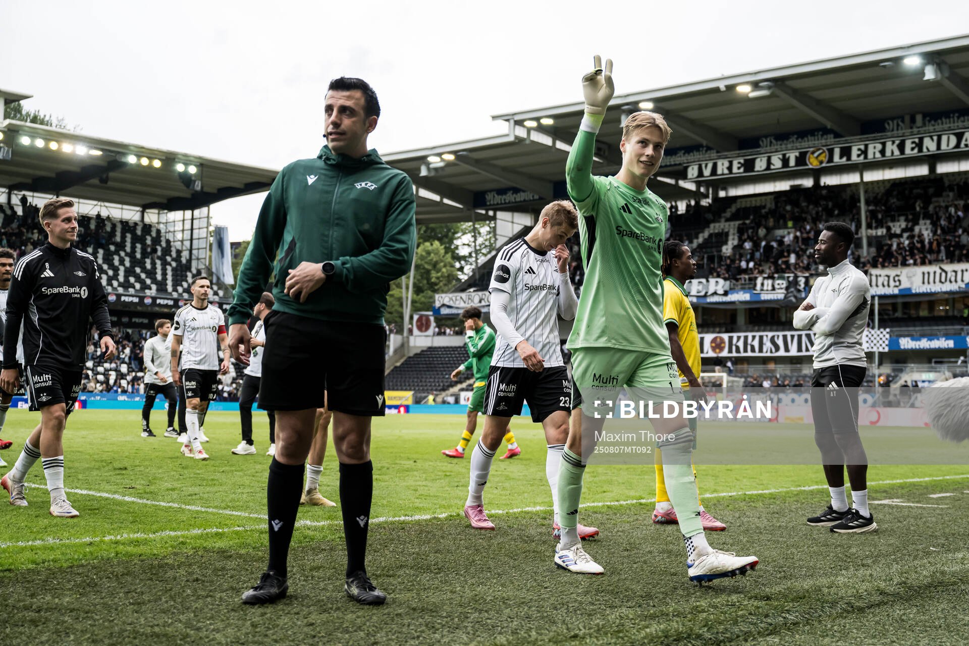 Goalkeeper Sander Tangvik of Rosenborg