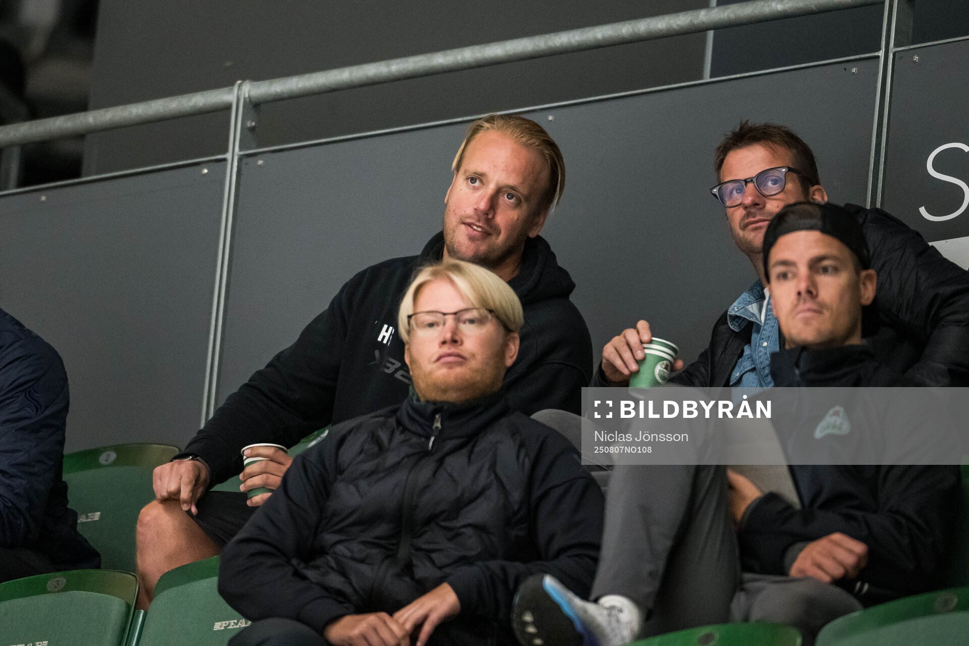 Sportchef Jacob Strandberg och sportchef Hampus Sjöström