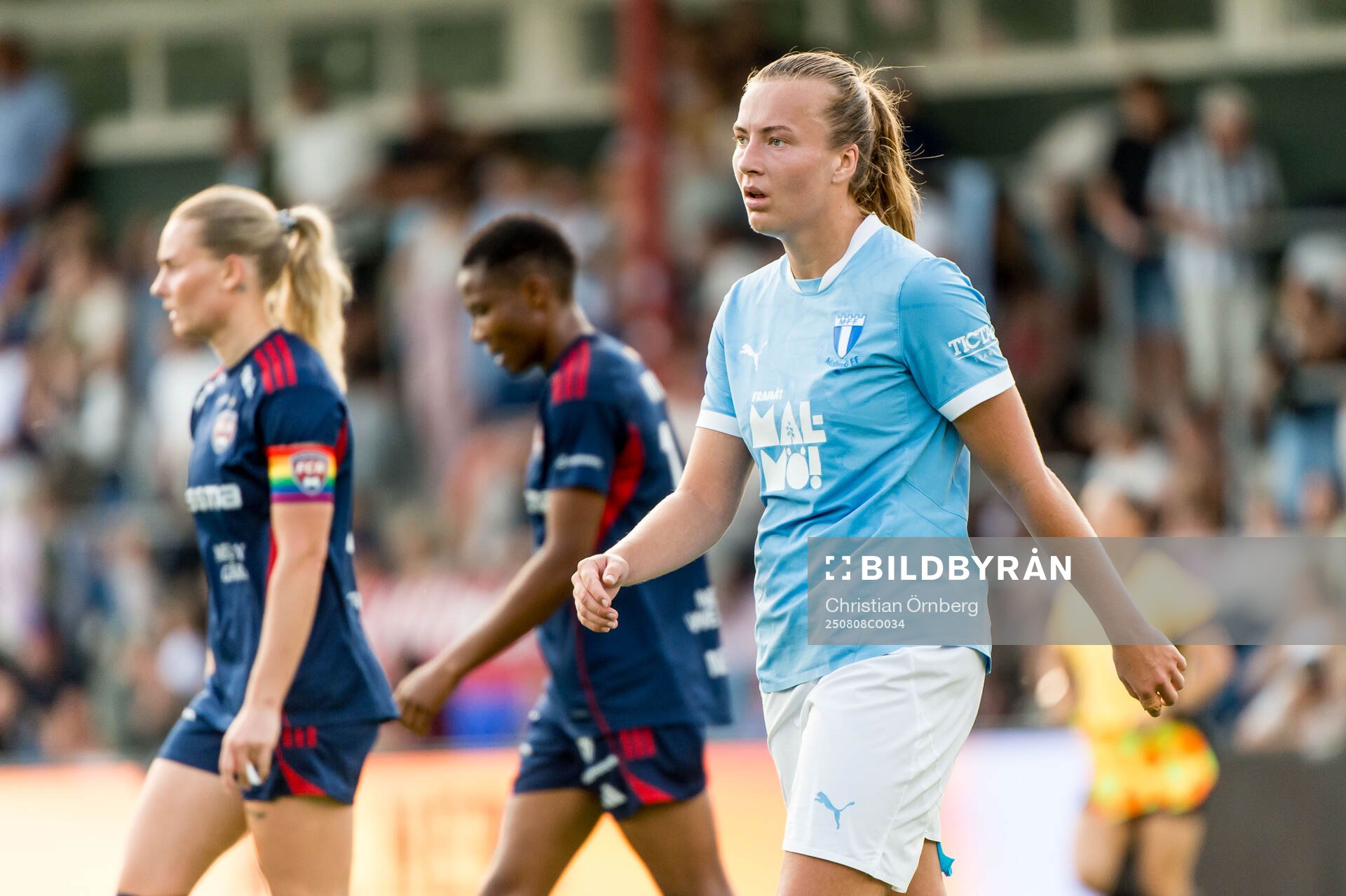 Malmö FFs Sara Kanutte Sørensen Fornes deppar