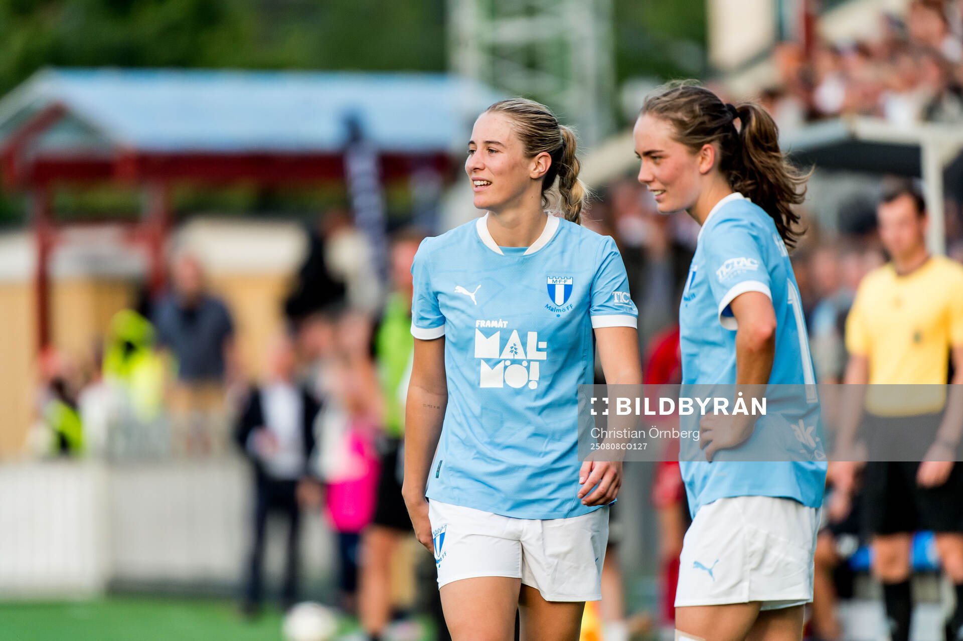 Malmö FFs Courtney Nevin och Matilda Kristell