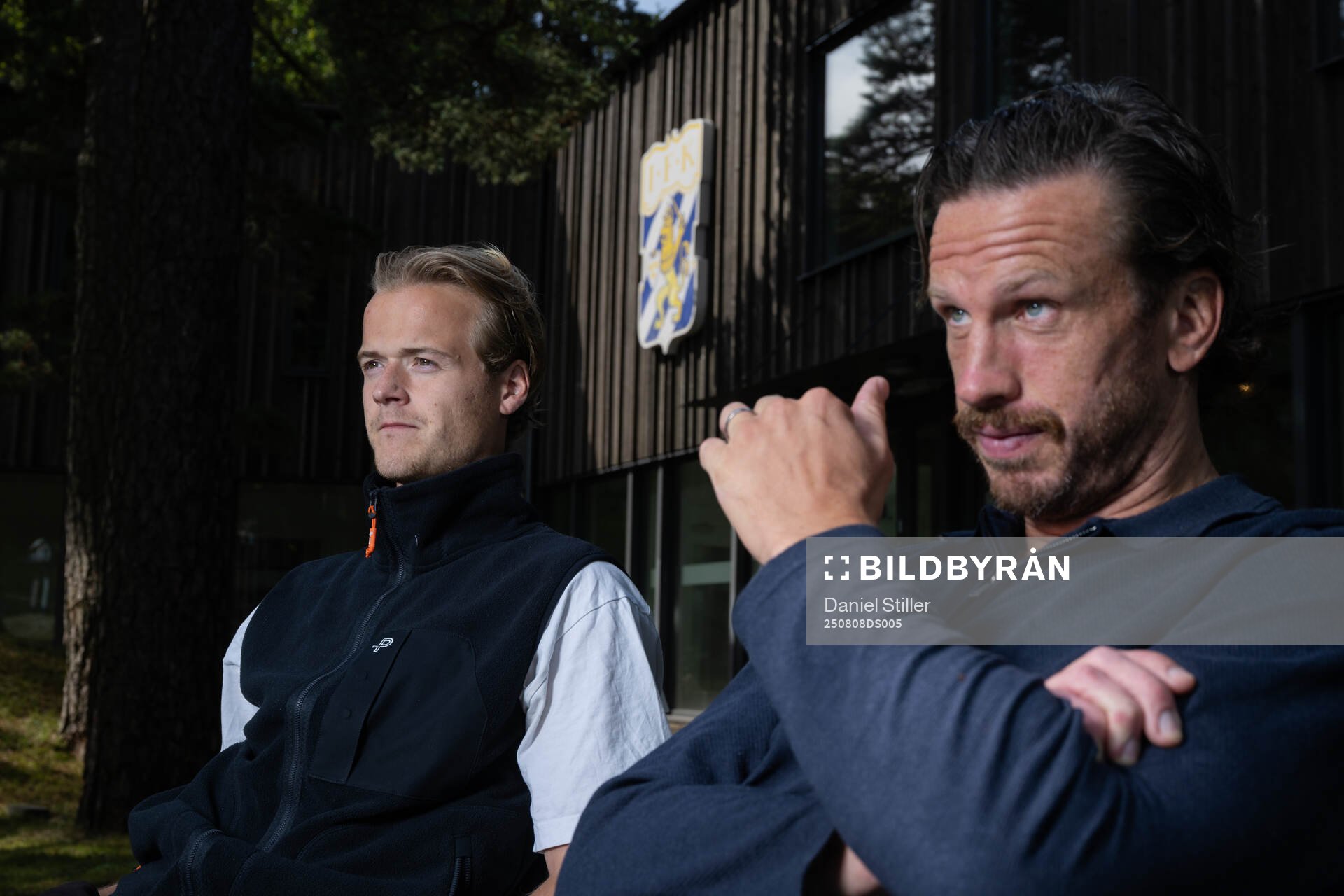 IFK Göteborgs August Erlingmark och Gustav Svensson
