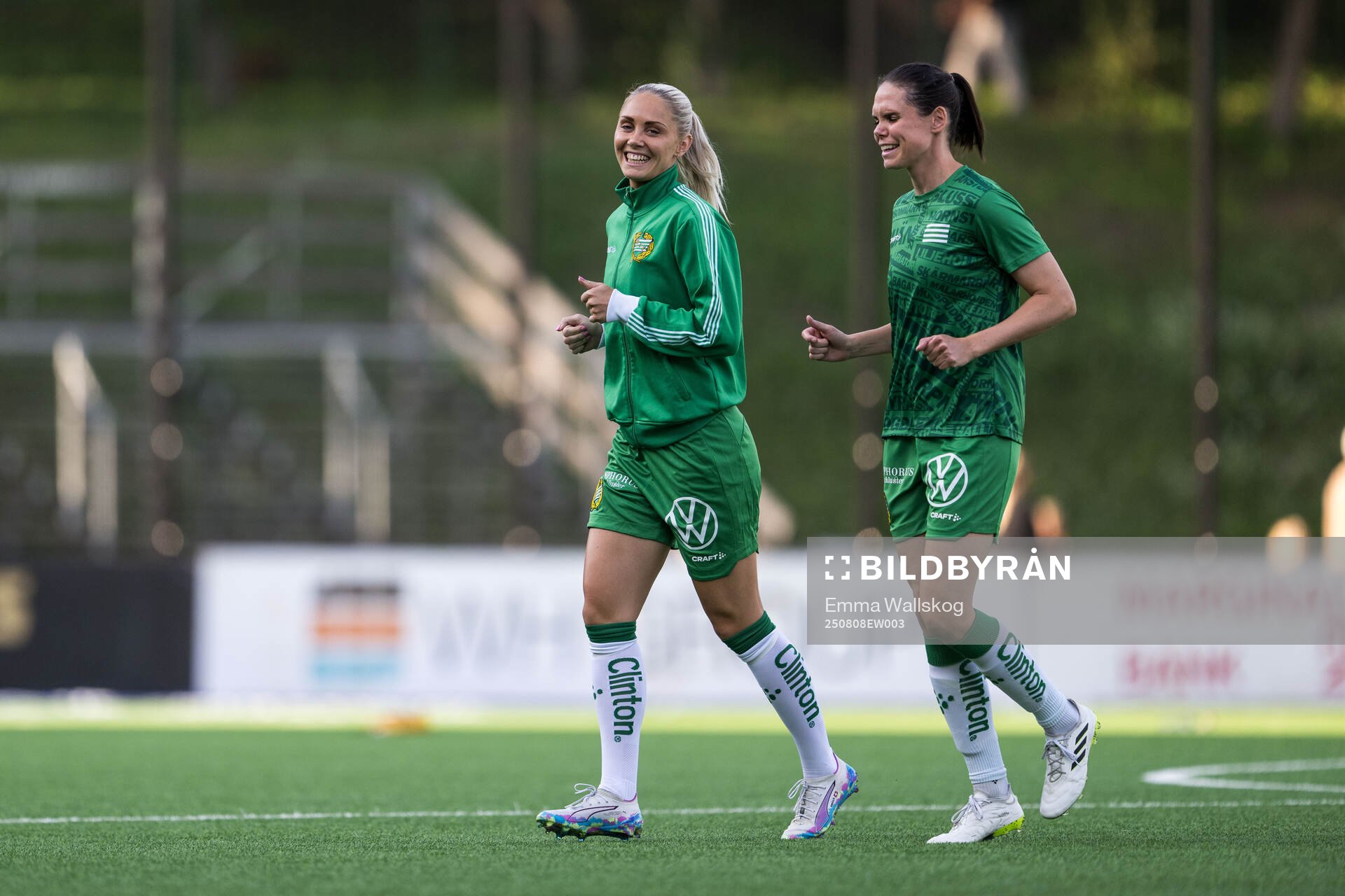 Hammarbys Alice Carlsson och Simone Boye Sørensen