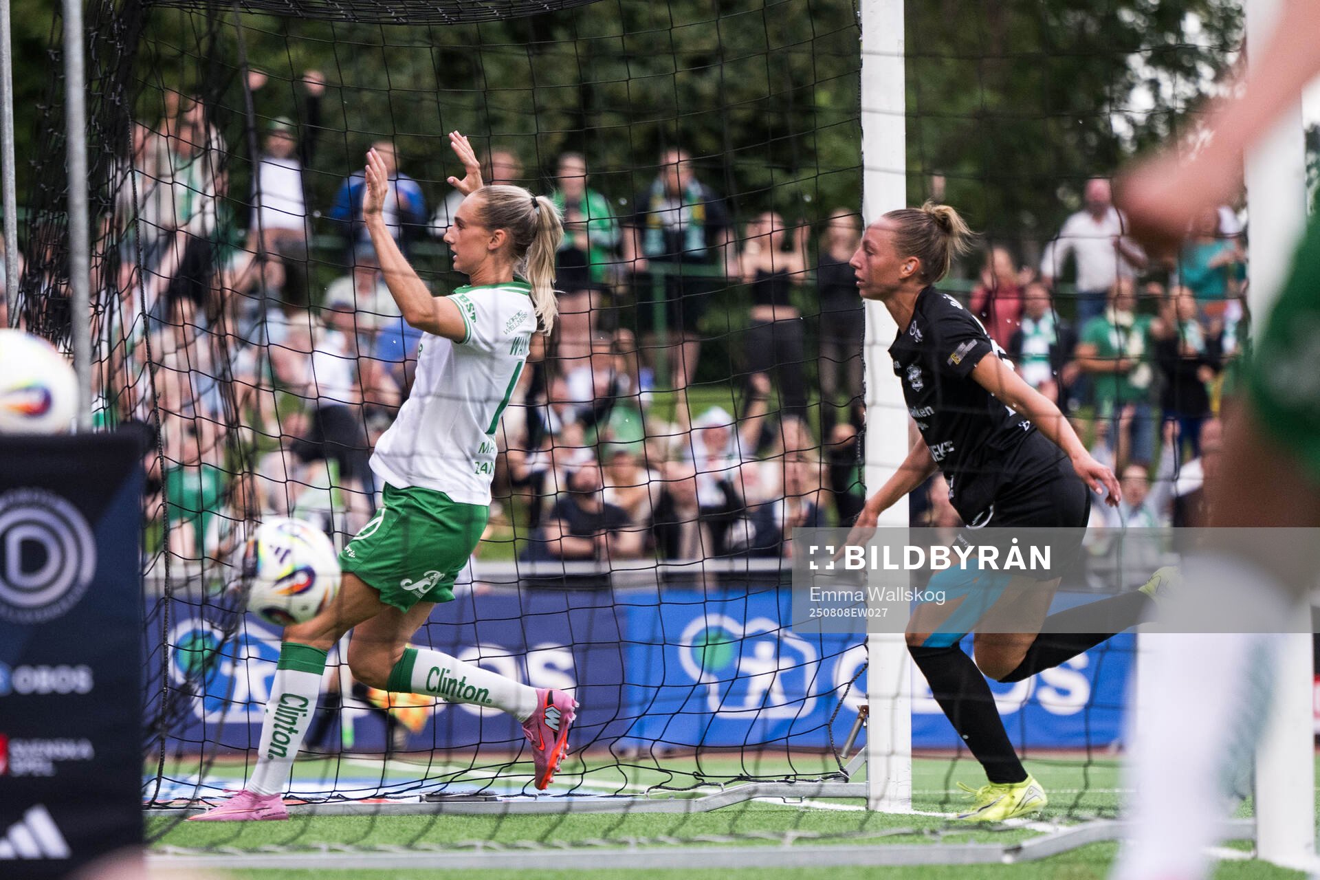 Hammarbys Ellen Wangerheim jublar