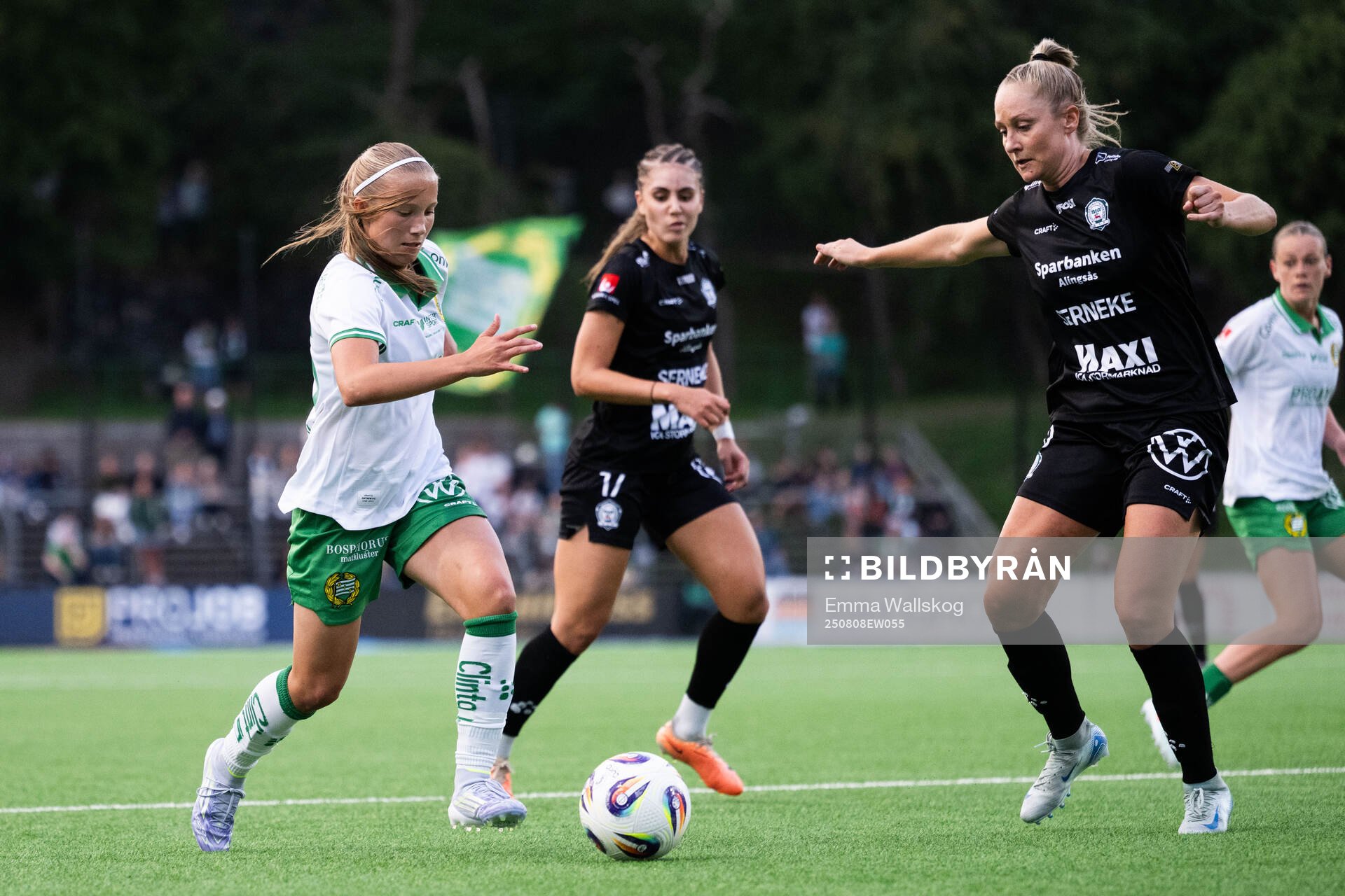 Hammarbys Fanny Peterson och Alingsås Karin Lundin