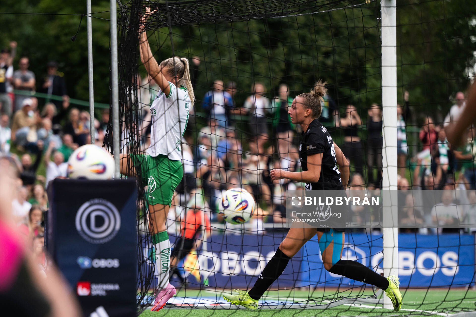 Hammarbys Ellen Wangerheim jublar