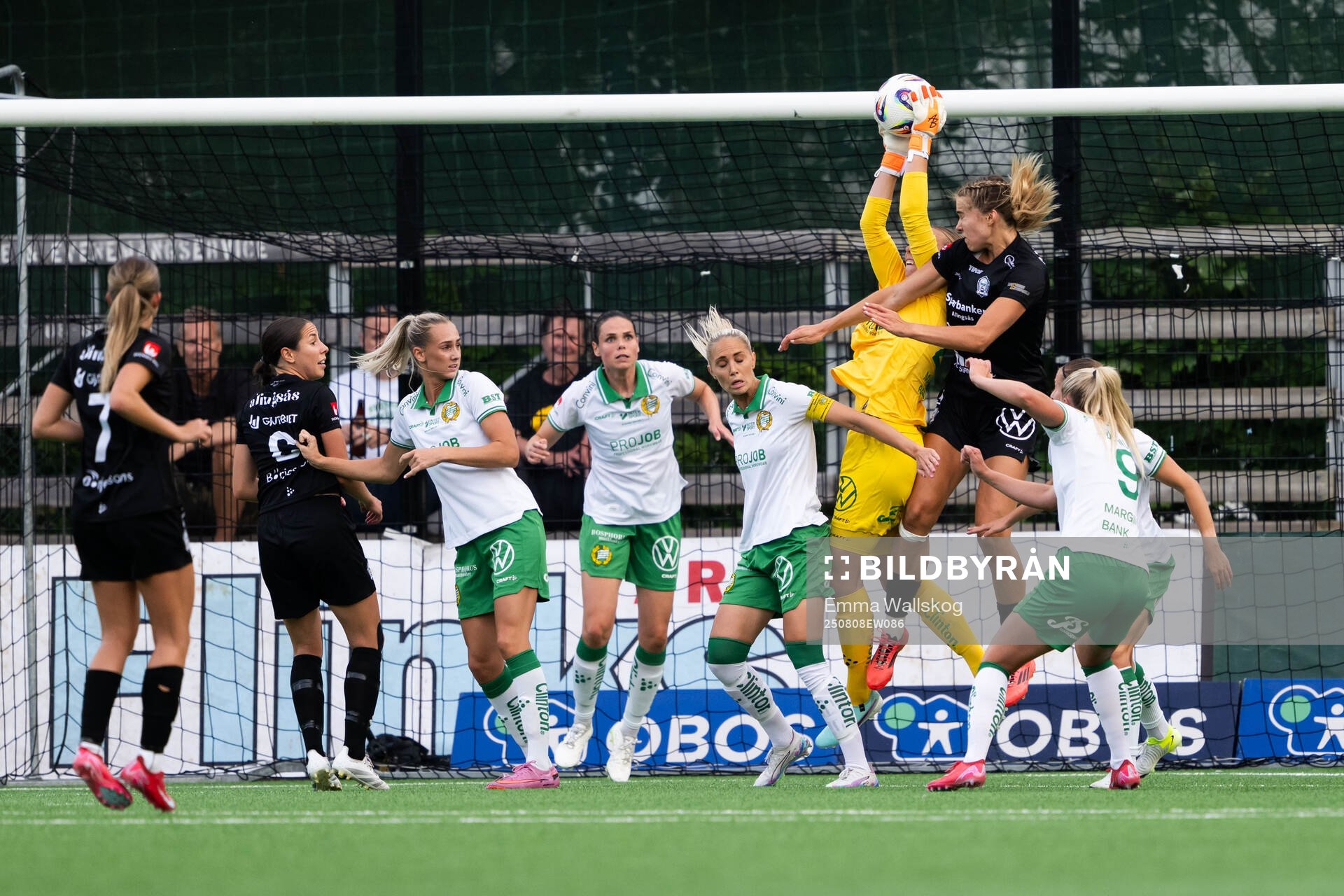 Hammarbys Ellen Wangerheim, Simone Boye Sørensen, Alice