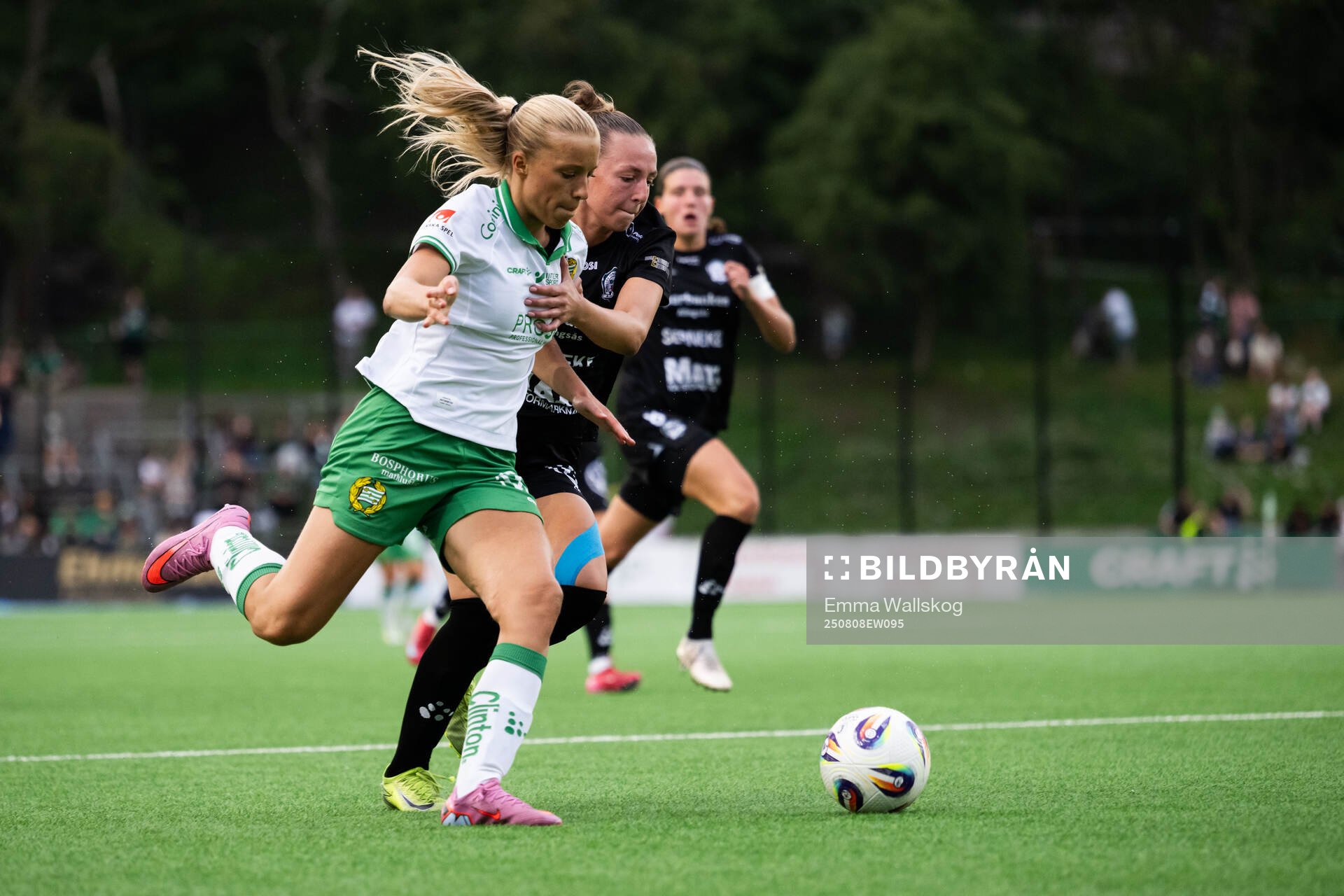 Hammarbys Smilla Holmberg och Alingsås Emmy Blomberg