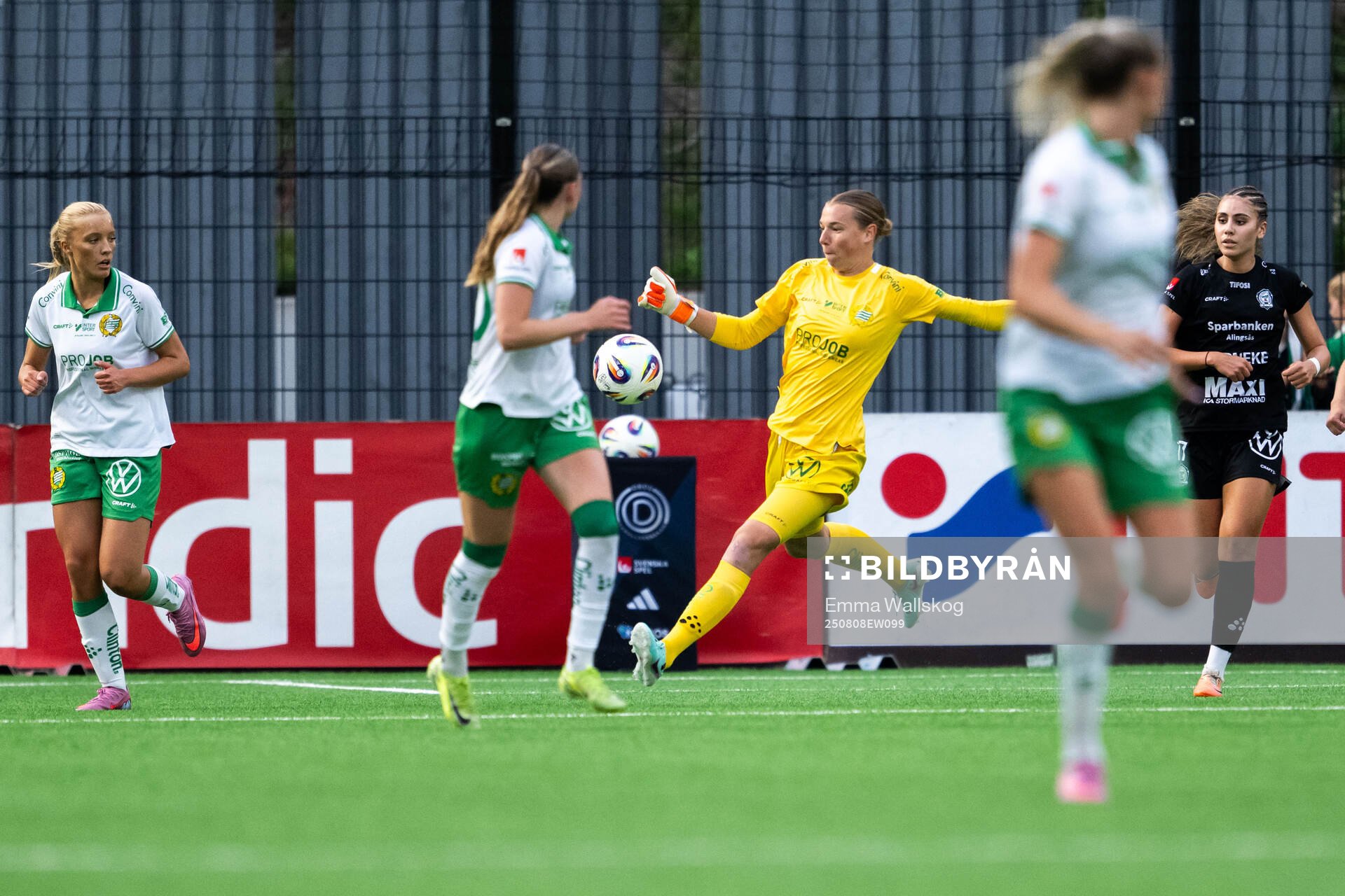 Hammarbys målvakt Melina Loeck