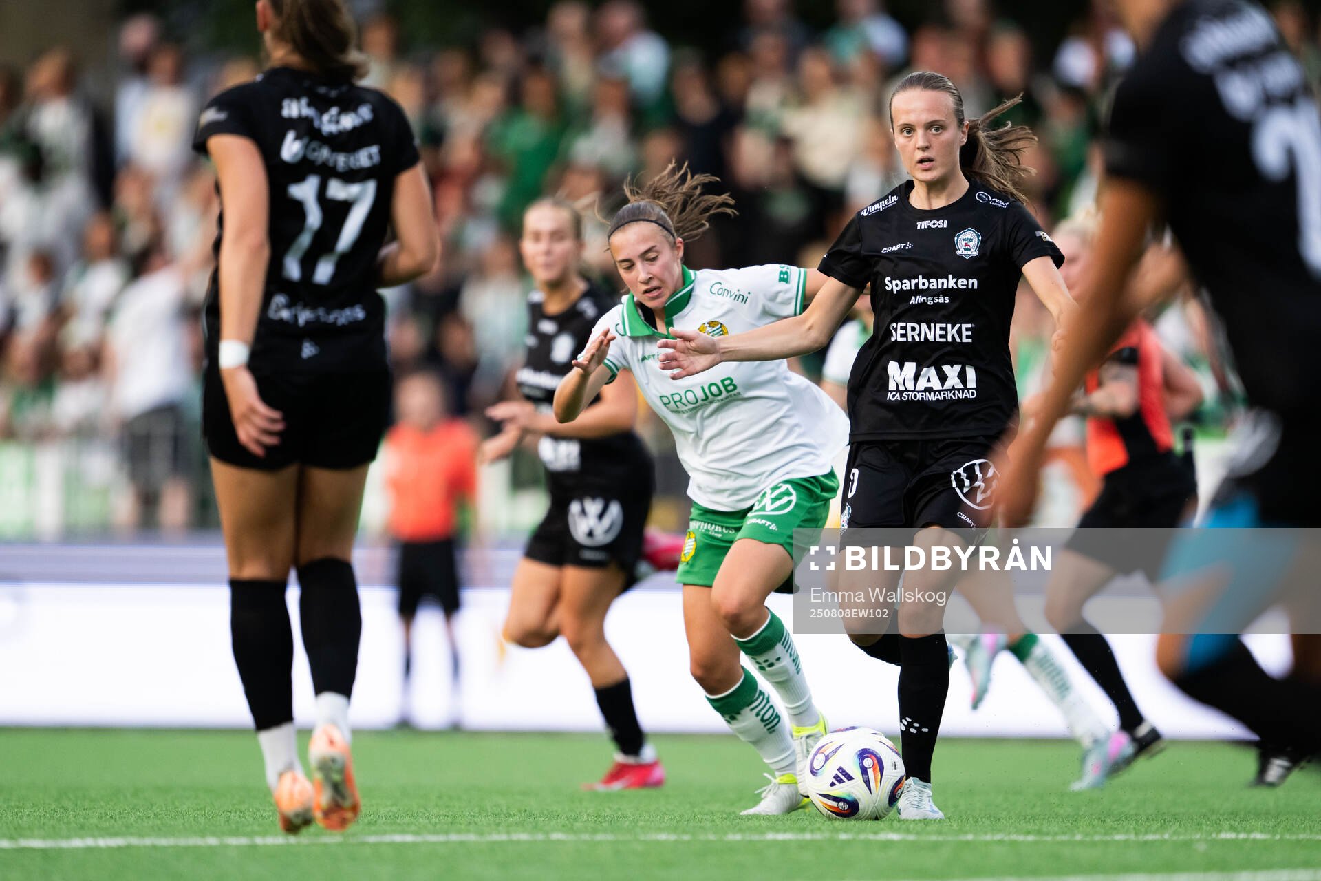 Hammarbys Vilma Emilia Koivisto och Alingsås Alma Öberg