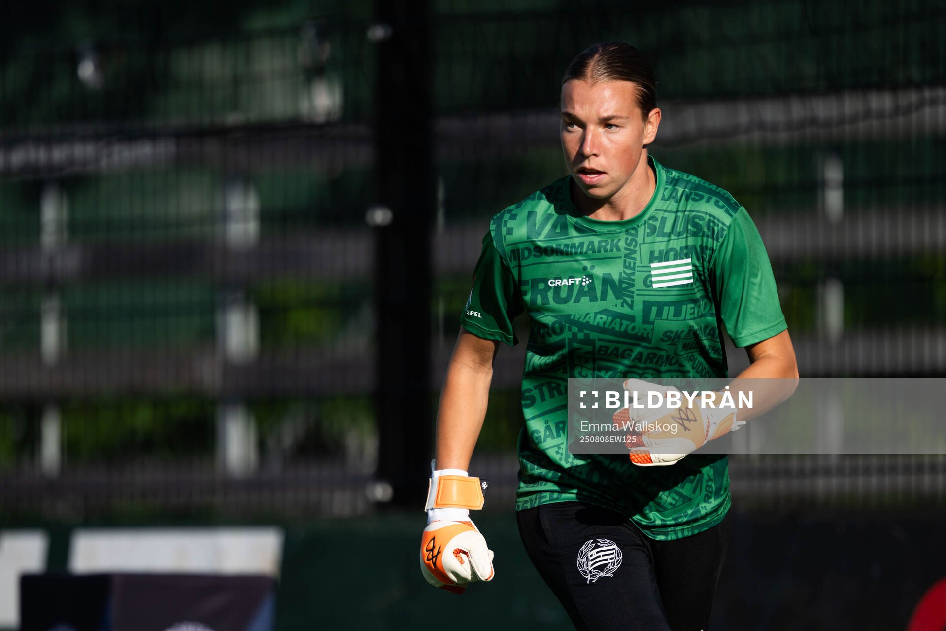 Hammarbys målvakt Melina Loeck