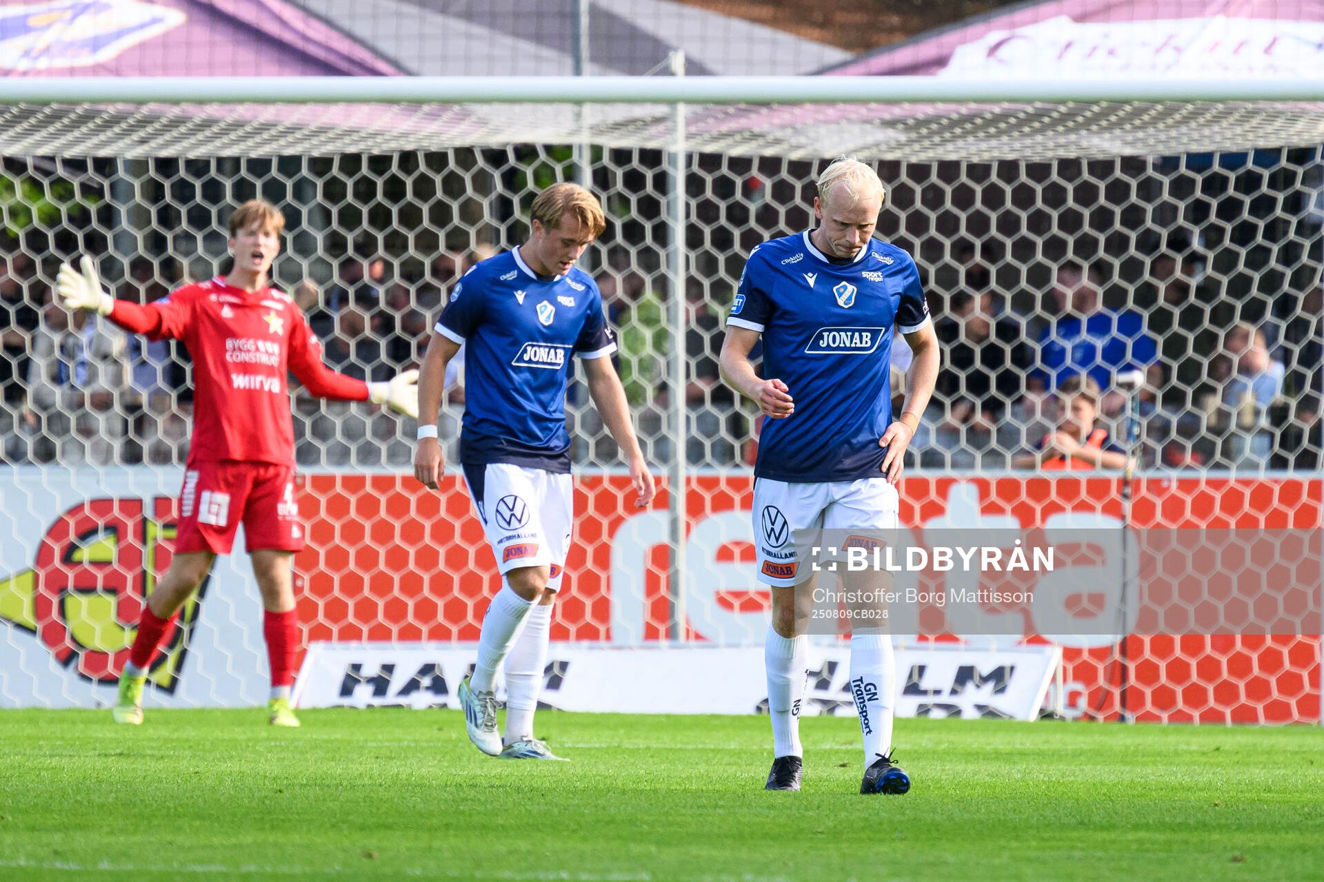 Halmstads Ludvig Arvidsson och André Boman deppar