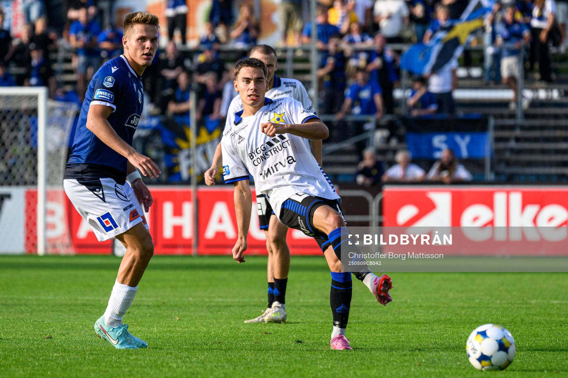 Halmstads Niilo Mäenpää och Sirius Leo Walta