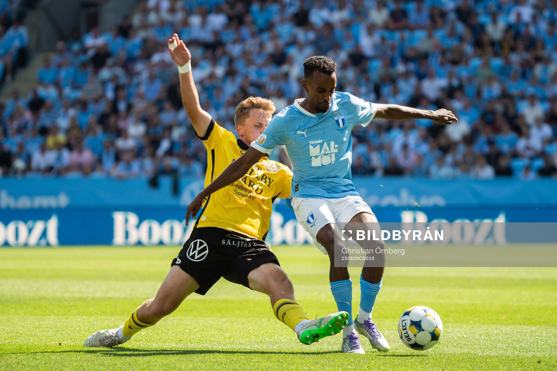 Mjällbys Ludwig Malachowski Thorell och Malmö FFs Taha Ali