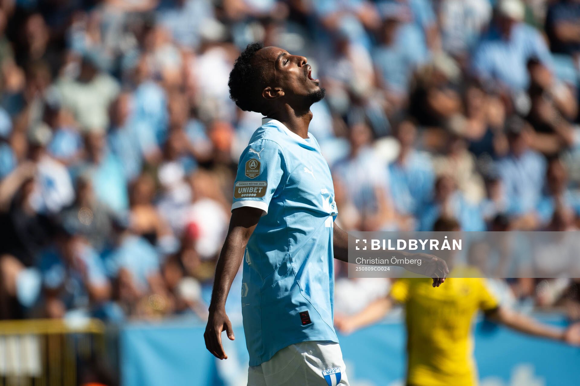 Malmö FFs Taha Ali deppar