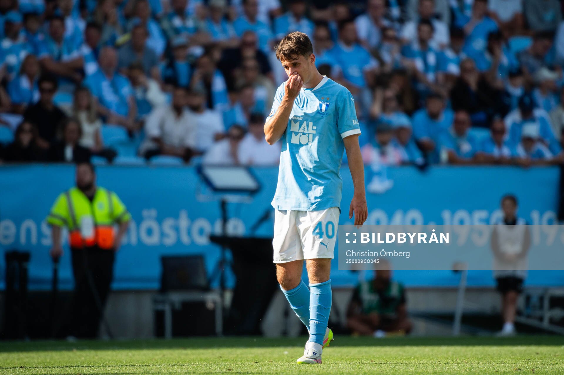 Malmö FFs Kenan Busuladzic  deppar