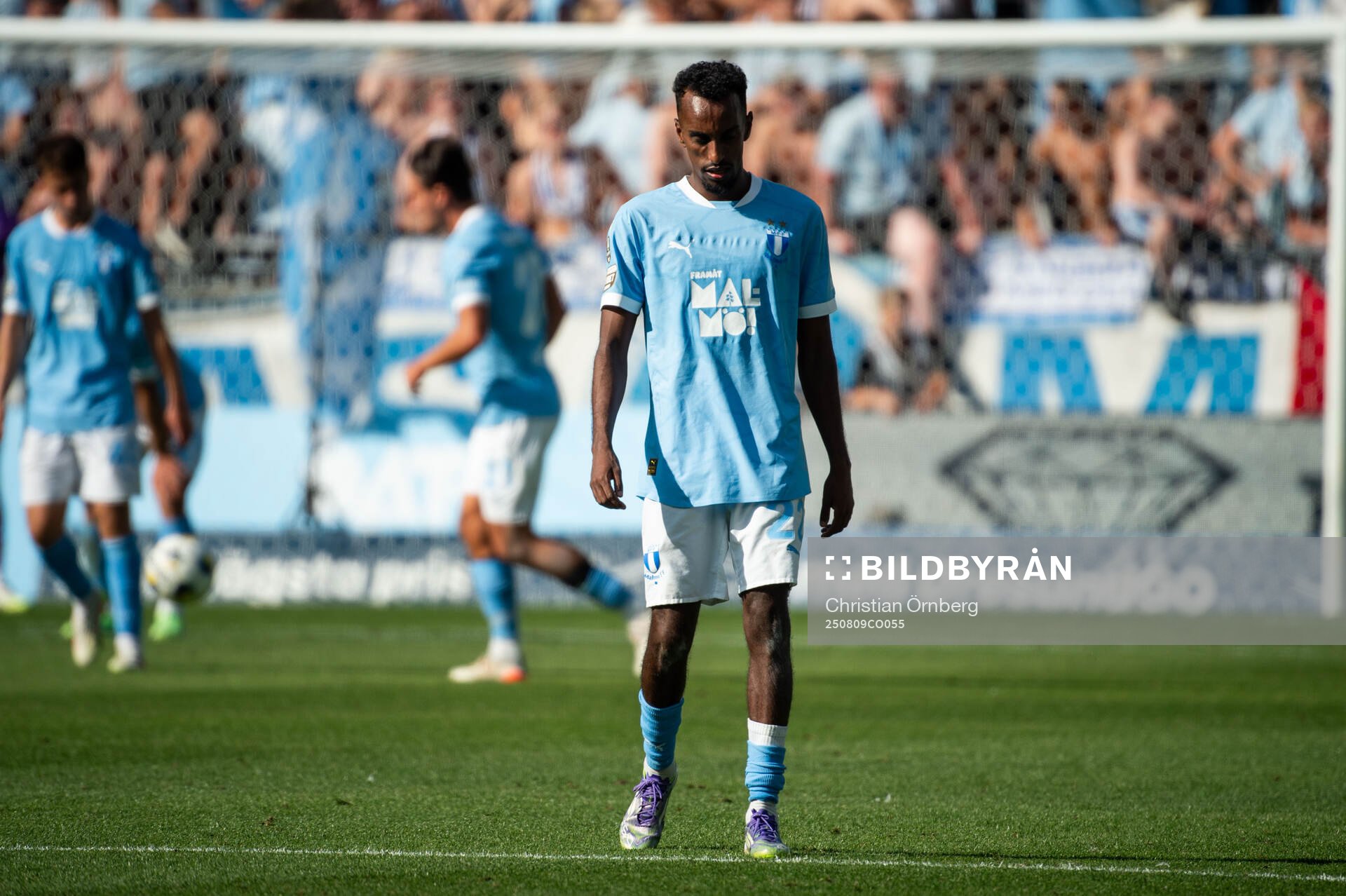Malmö FFs Taha Ali deppar