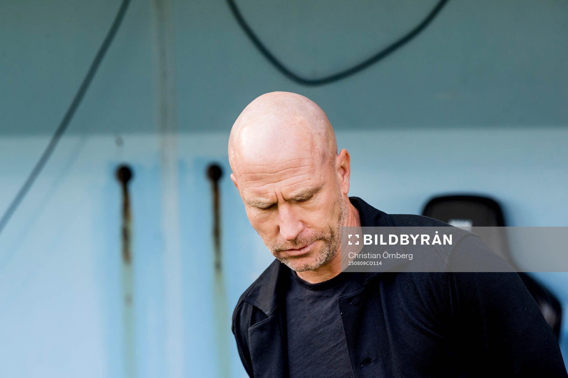 Malmö FFs huvudtränare Henrik Rydström deppar