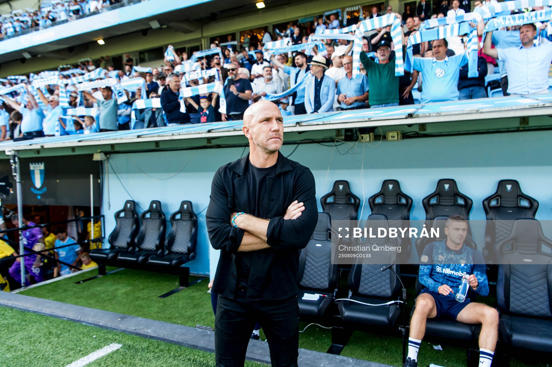 Malmö FFs huvudtränare Henrik Rydström