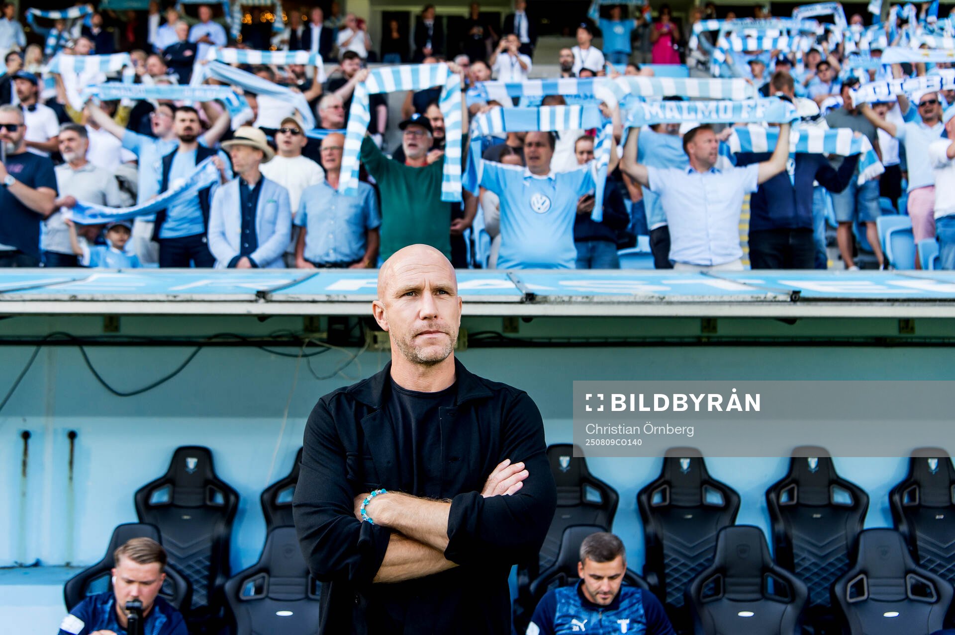 Malmö FFs huvudtränare Henrik Rydström