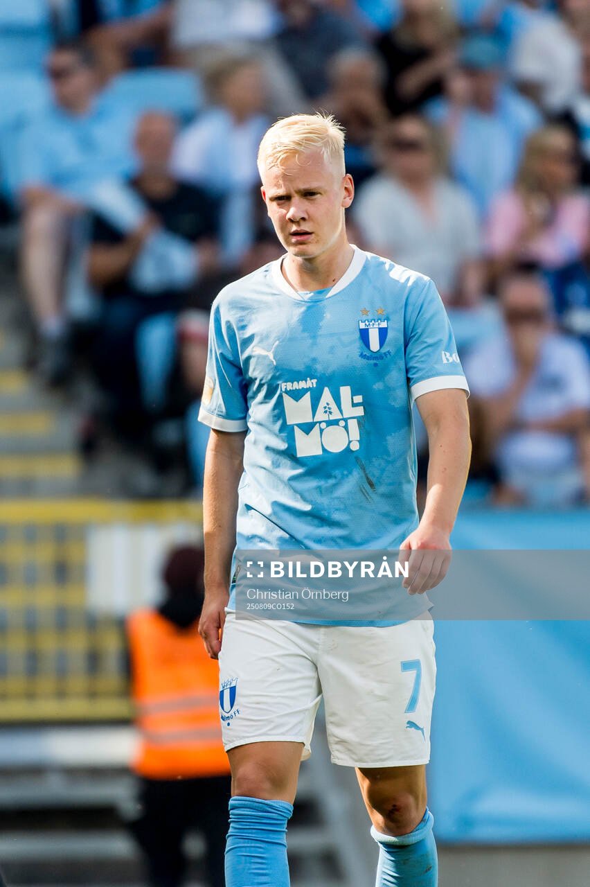 Malmö FFs Otto Rosengren deppar