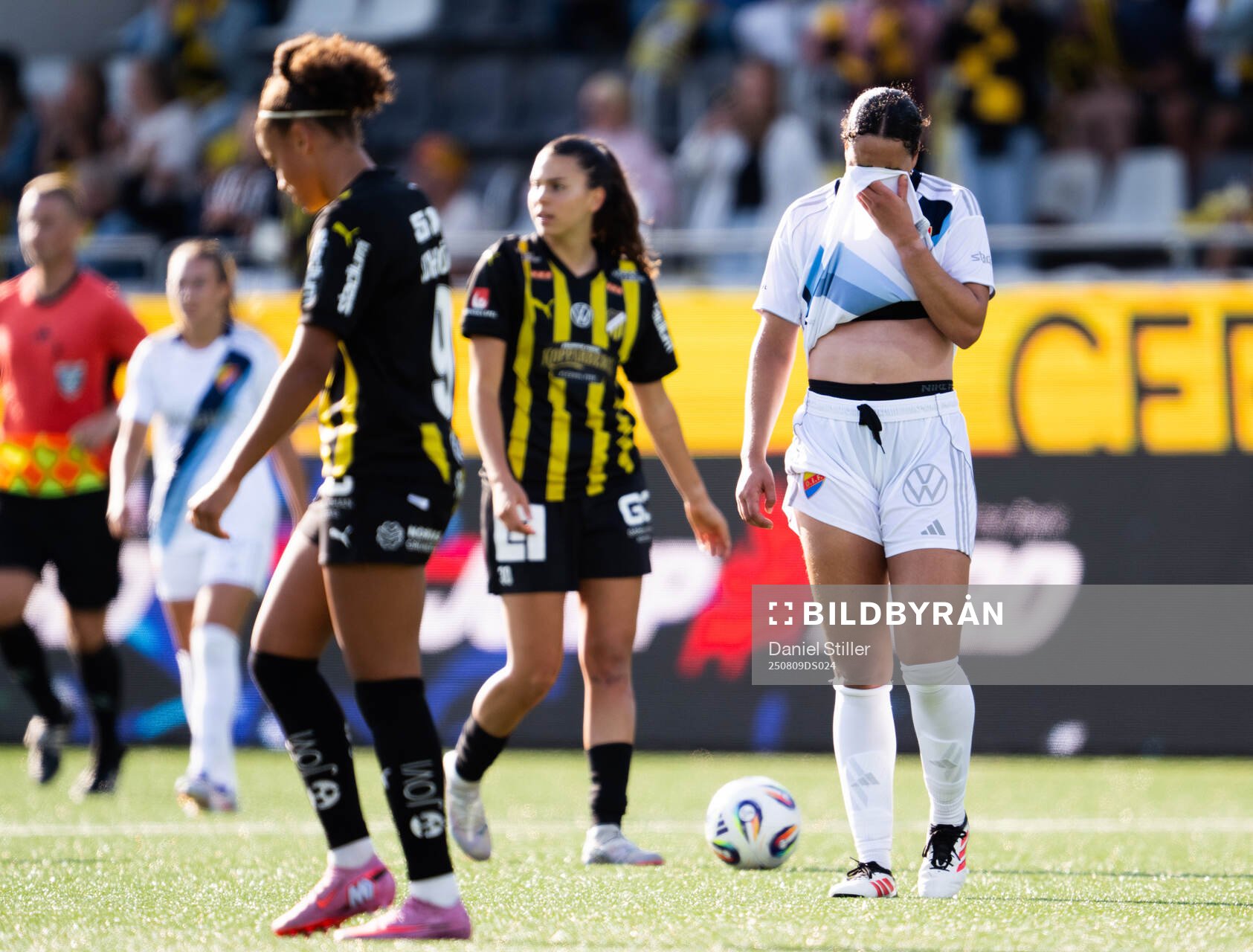 Djurgårdens Camille Ashe deppar