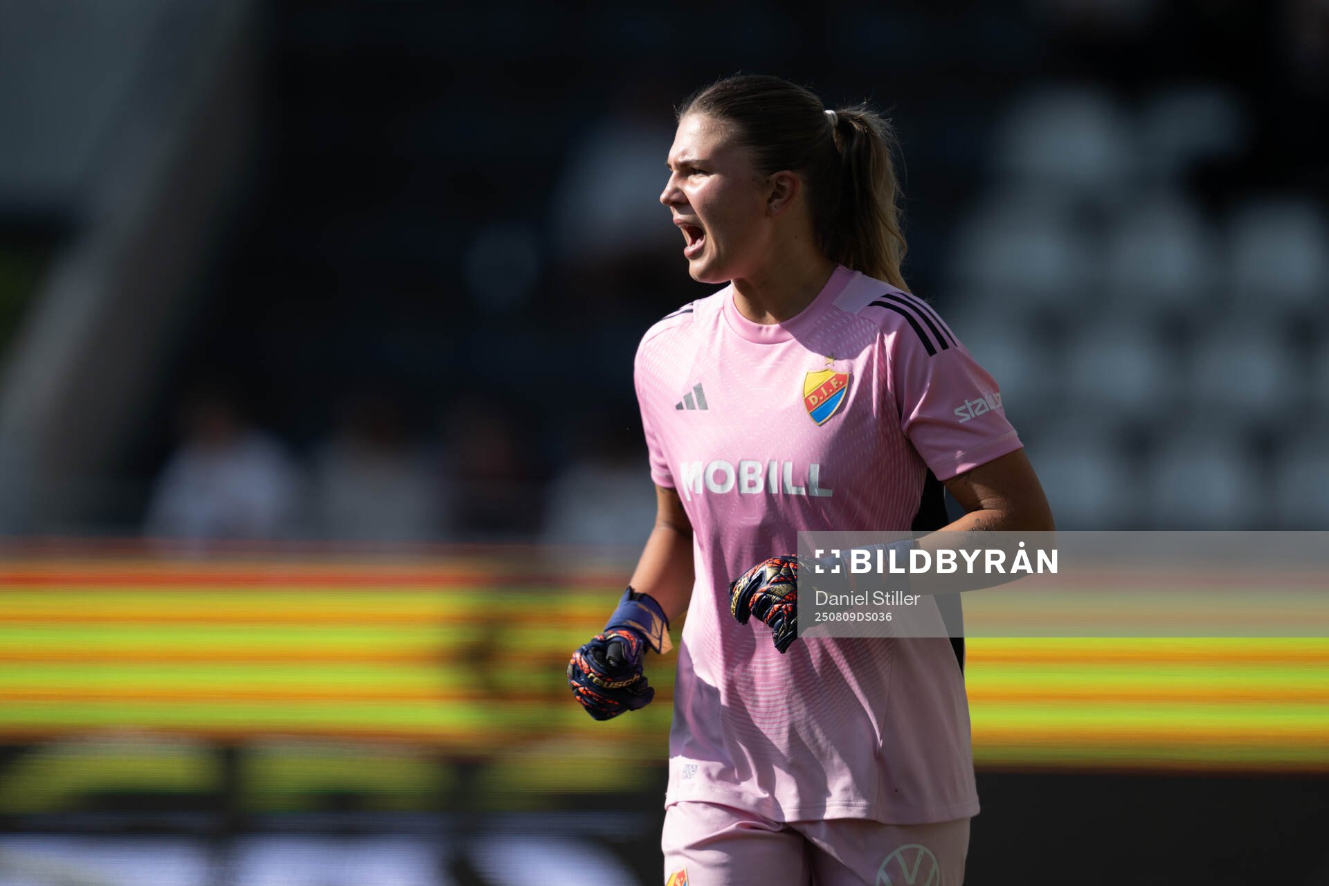 Djurgårdens målvakt Anna Aurora Koivunen