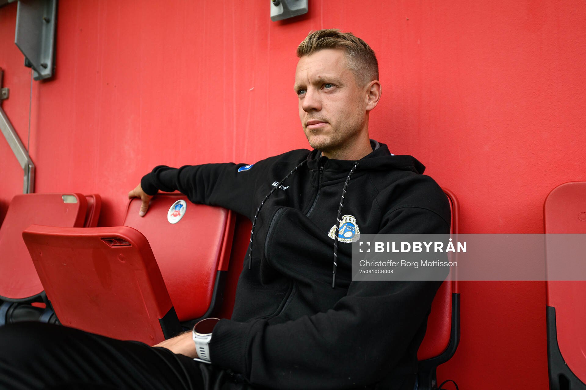 Utsiktens assisterande tränare Henrik Fridolvsson