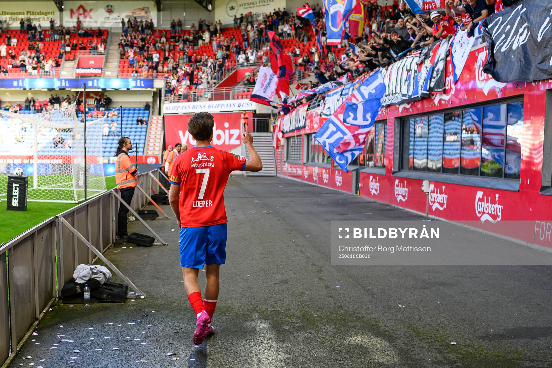 Helsingborgs Wilhelm Loeper jublar