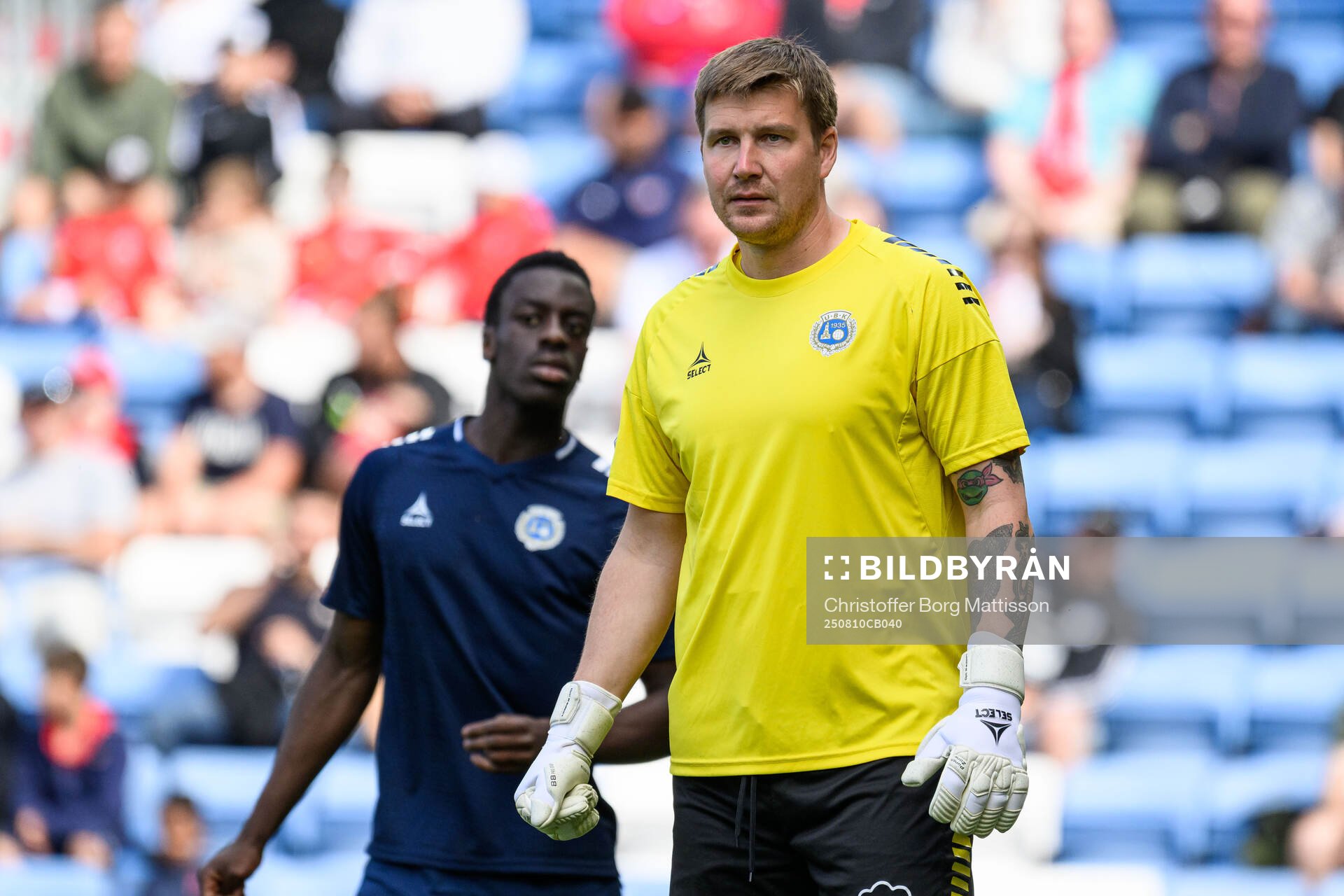 Utsiktens målvakt Oliver Gustafsson