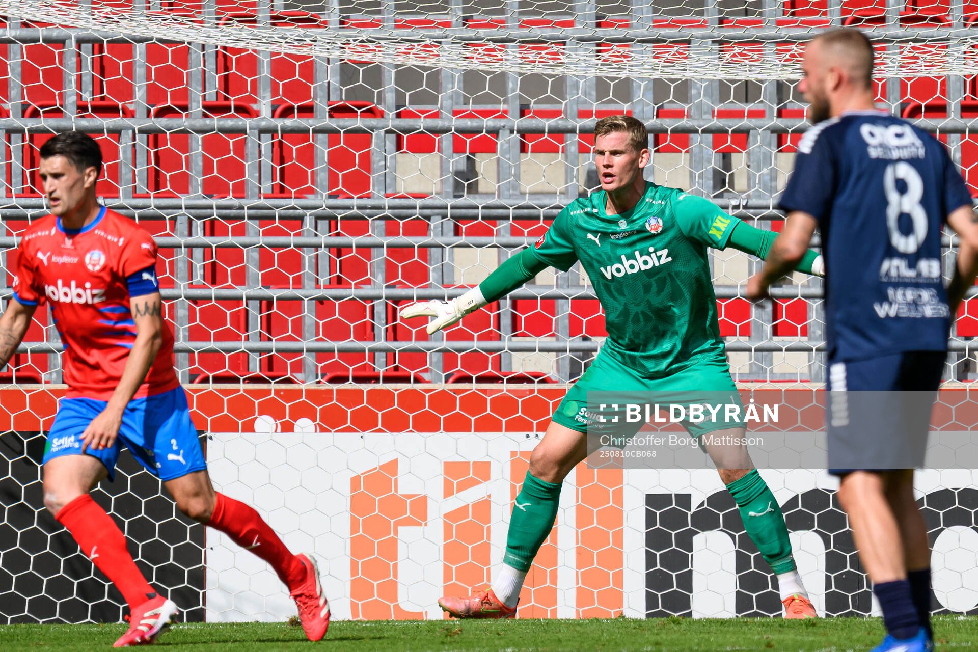 Helsingborgs målvakt Johan Brattberg