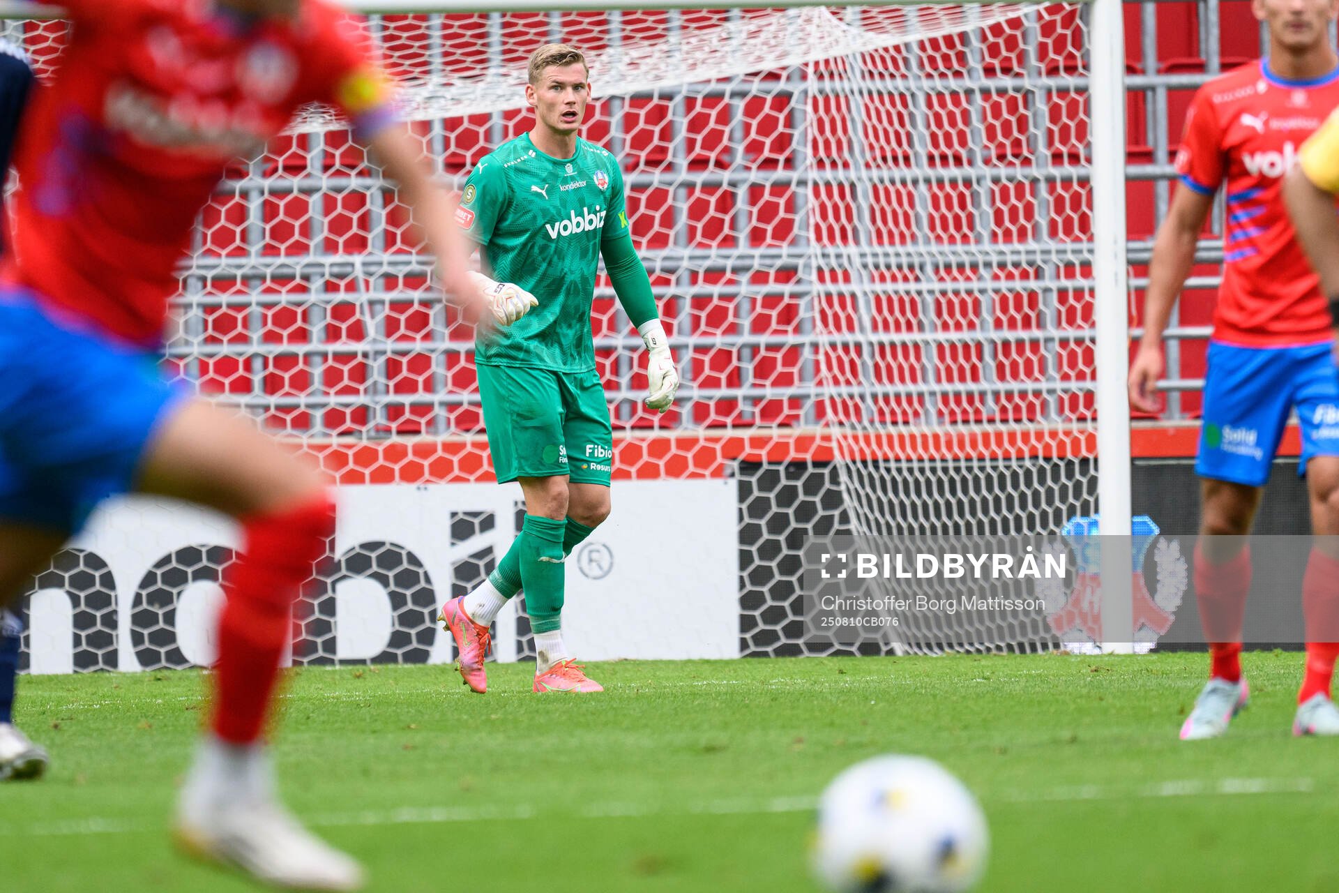 Helsingborgs målvakt Johan Brattberg