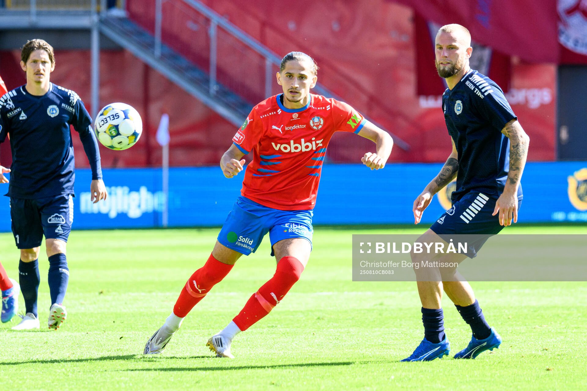 Helsingborgs Ervin Gigovic och Utsiktens Alexander Faltsetas
