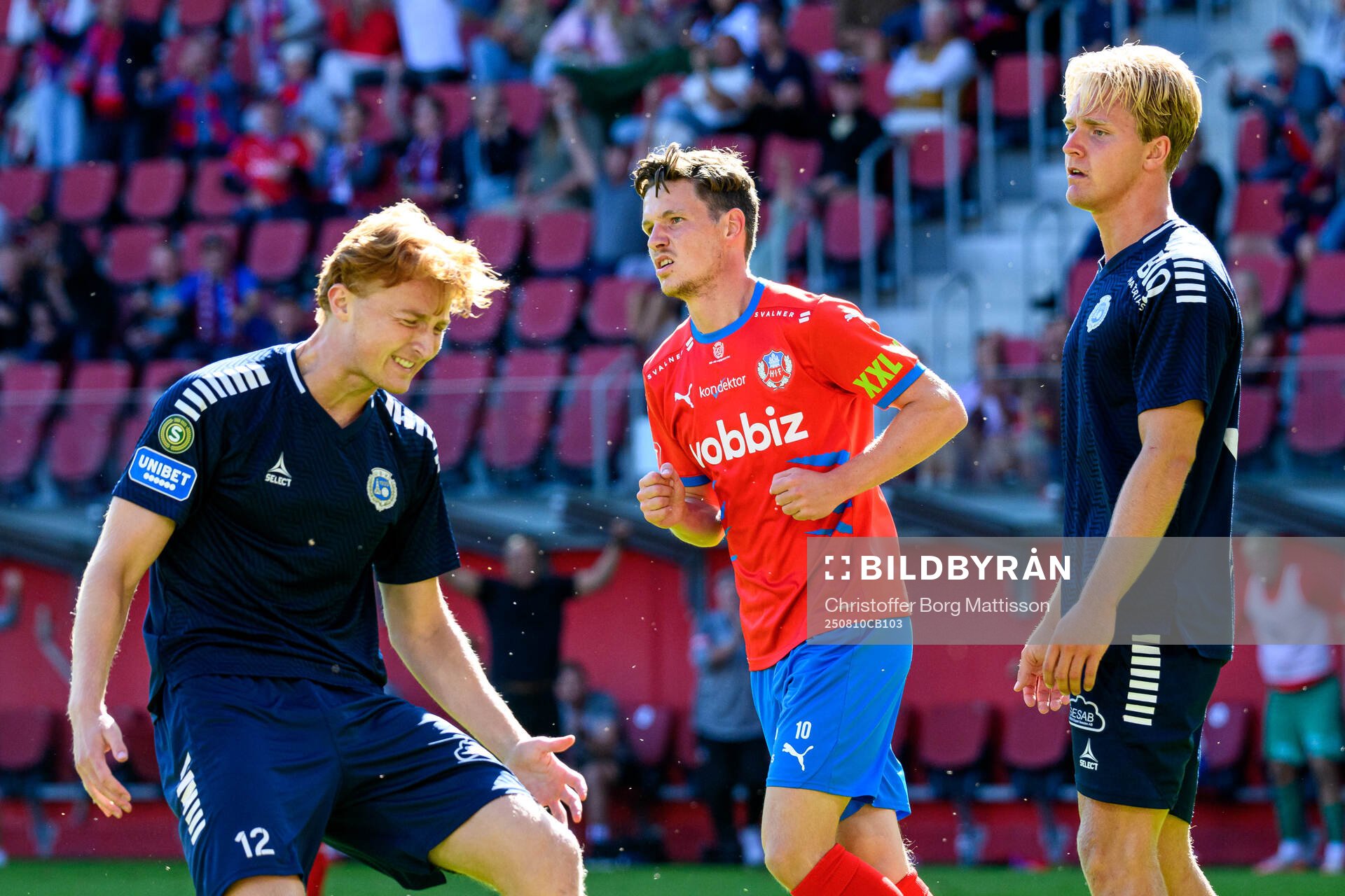 Helsingborgs Max Svensson jublar
