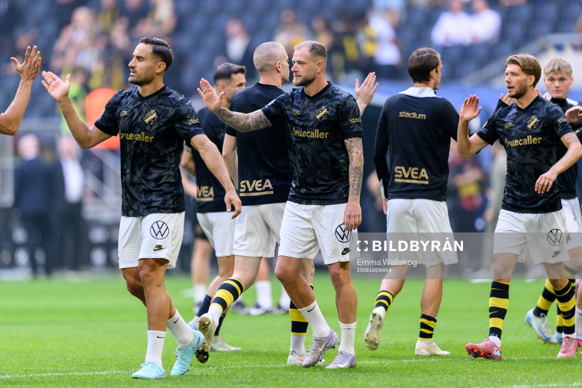AIKs Sotirios Papagiannopoulos, John Guidetti och Anton