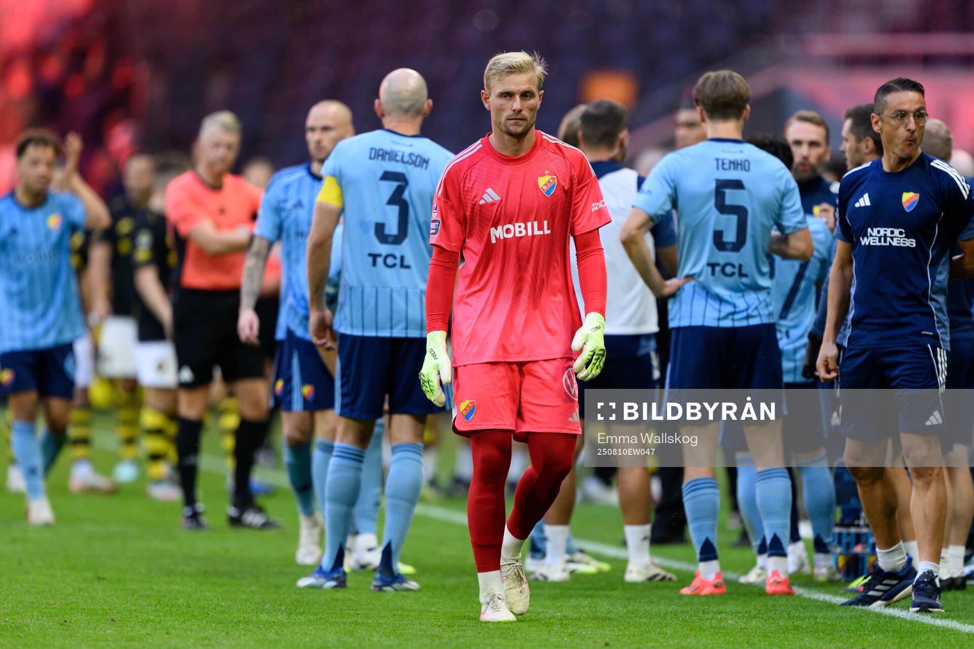 Djurgårdens målvakt Jacob Rinne