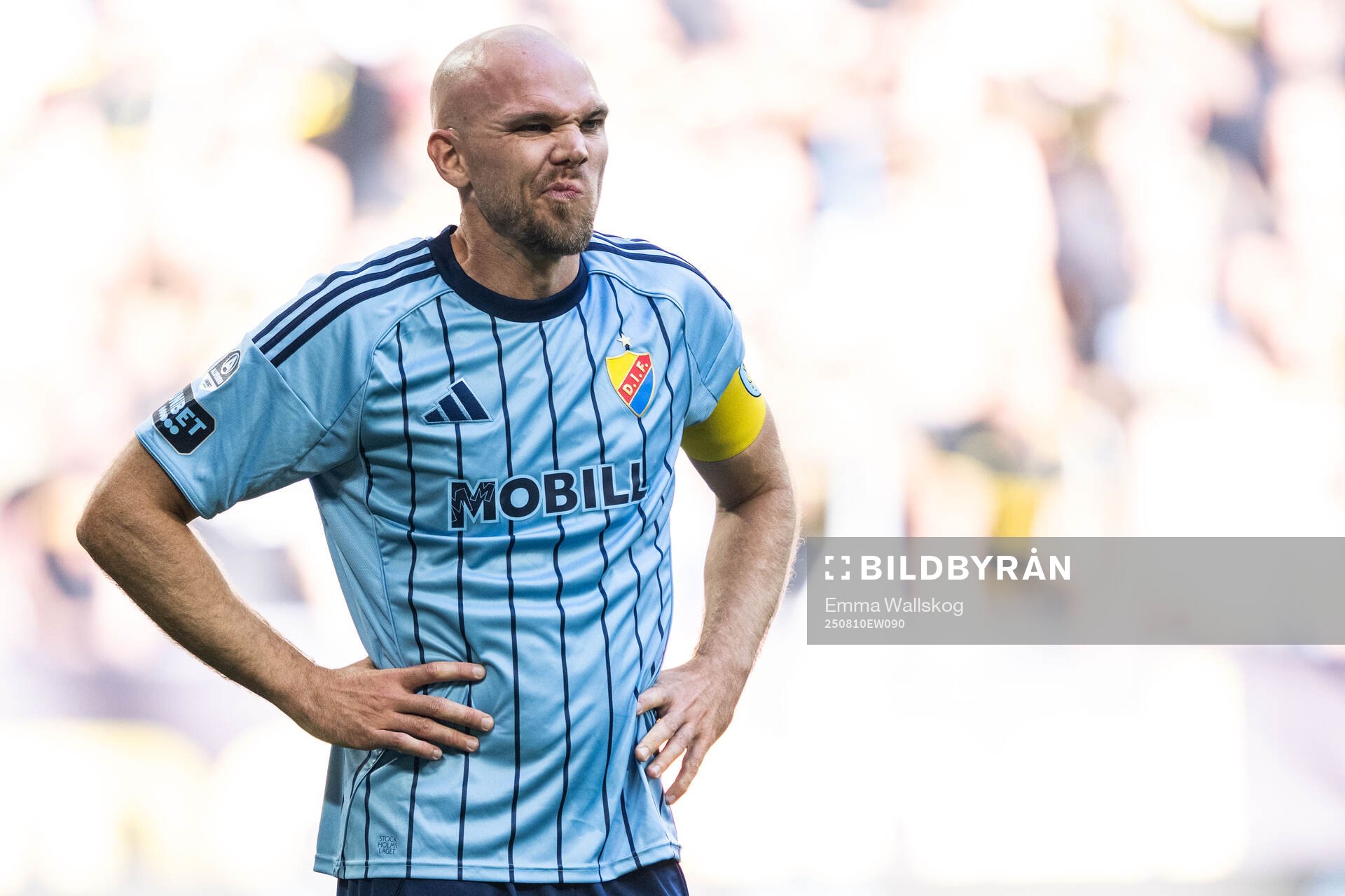 Djurgårdens Marcus Danielson deppar