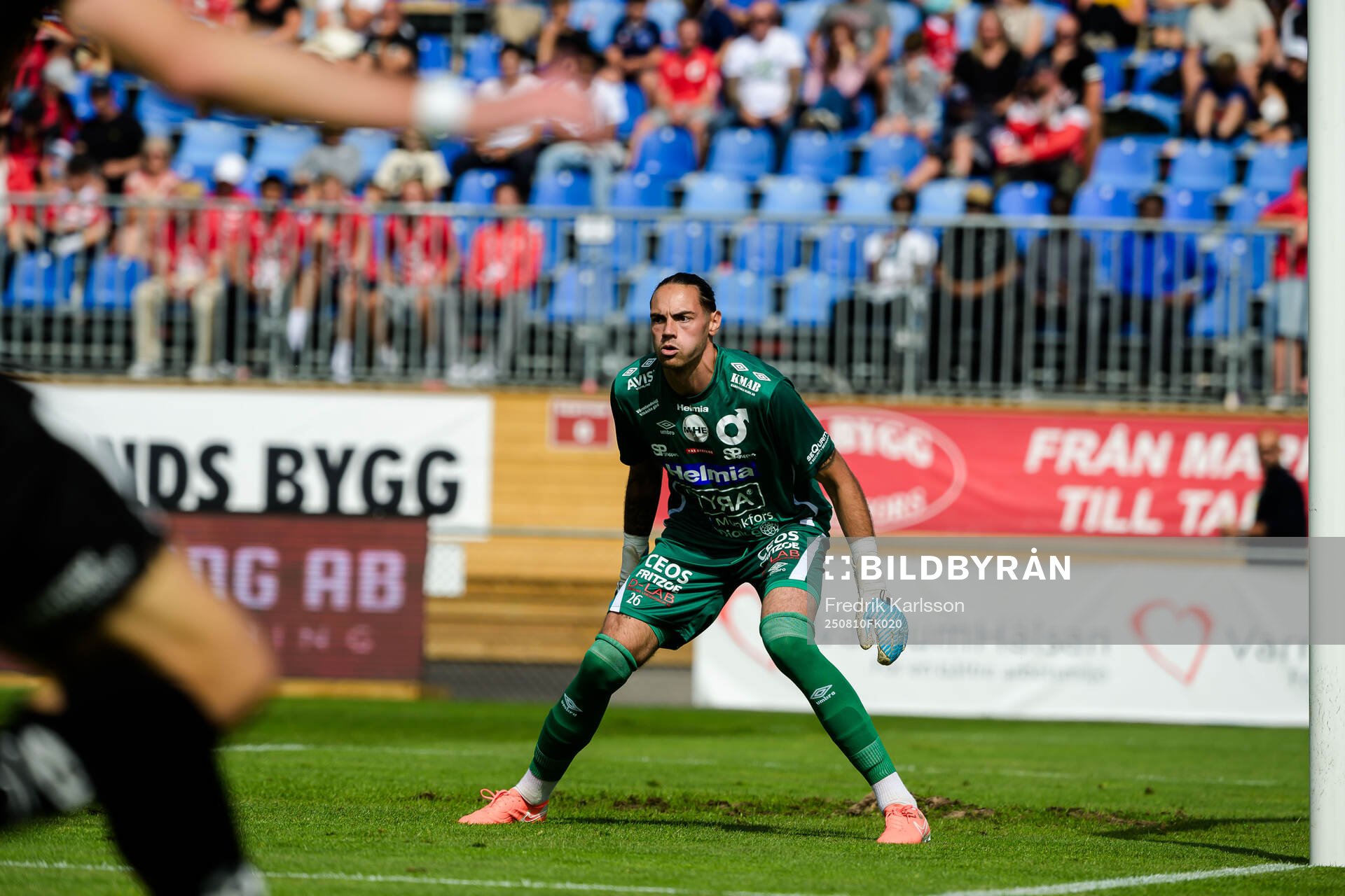Degerfors målvakt Matvei Igonen